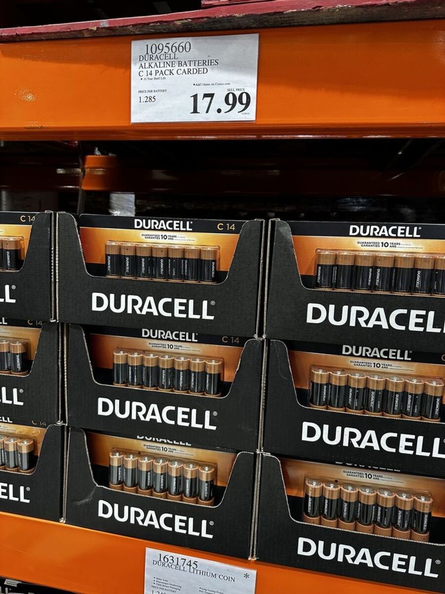 Duracell Batteries, Costco, Oxnard, California