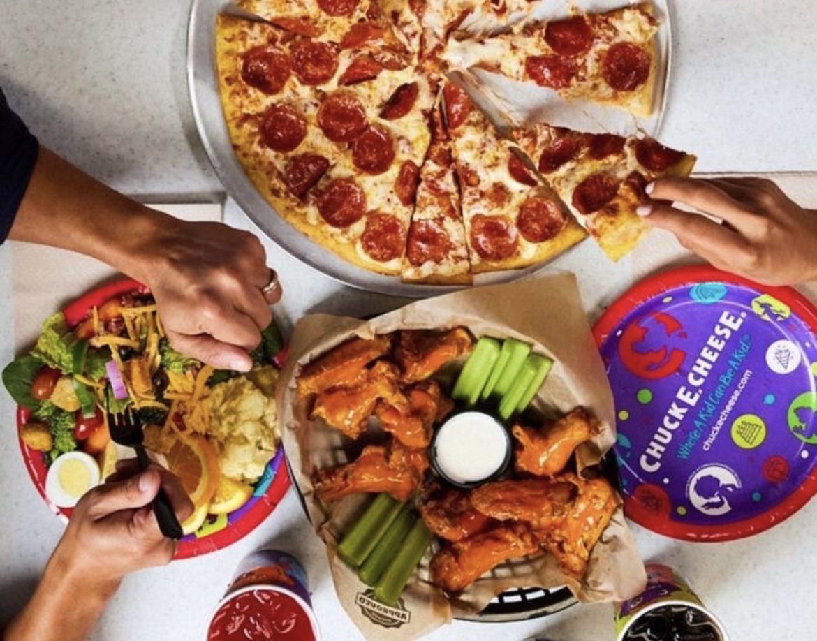 Chuck E. Cheese Food