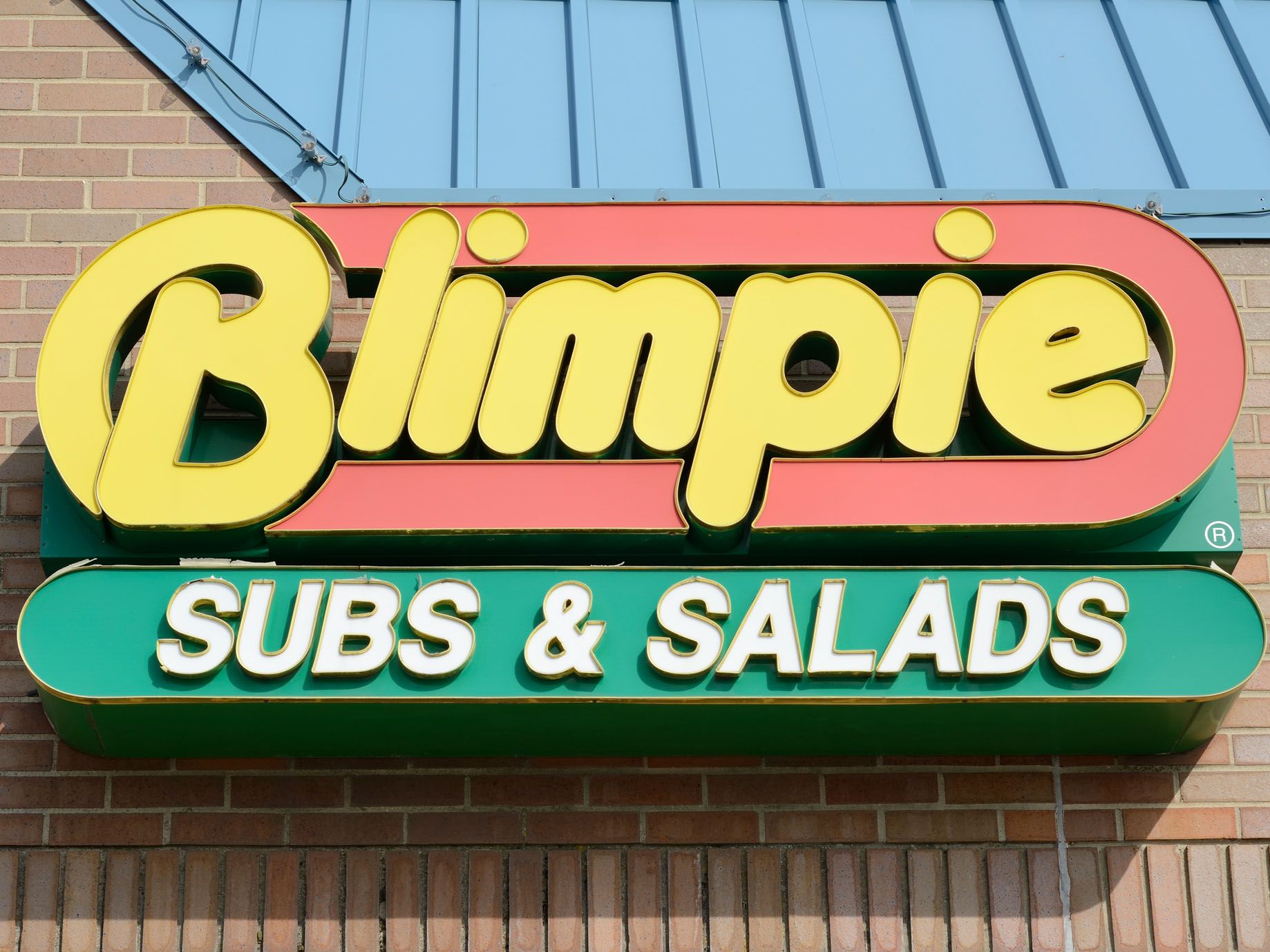 Blimpie sign