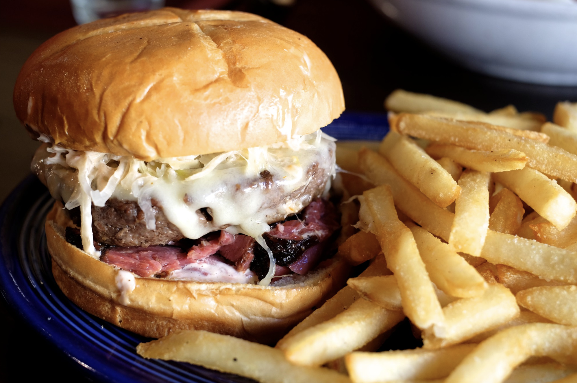 Pastrami burger