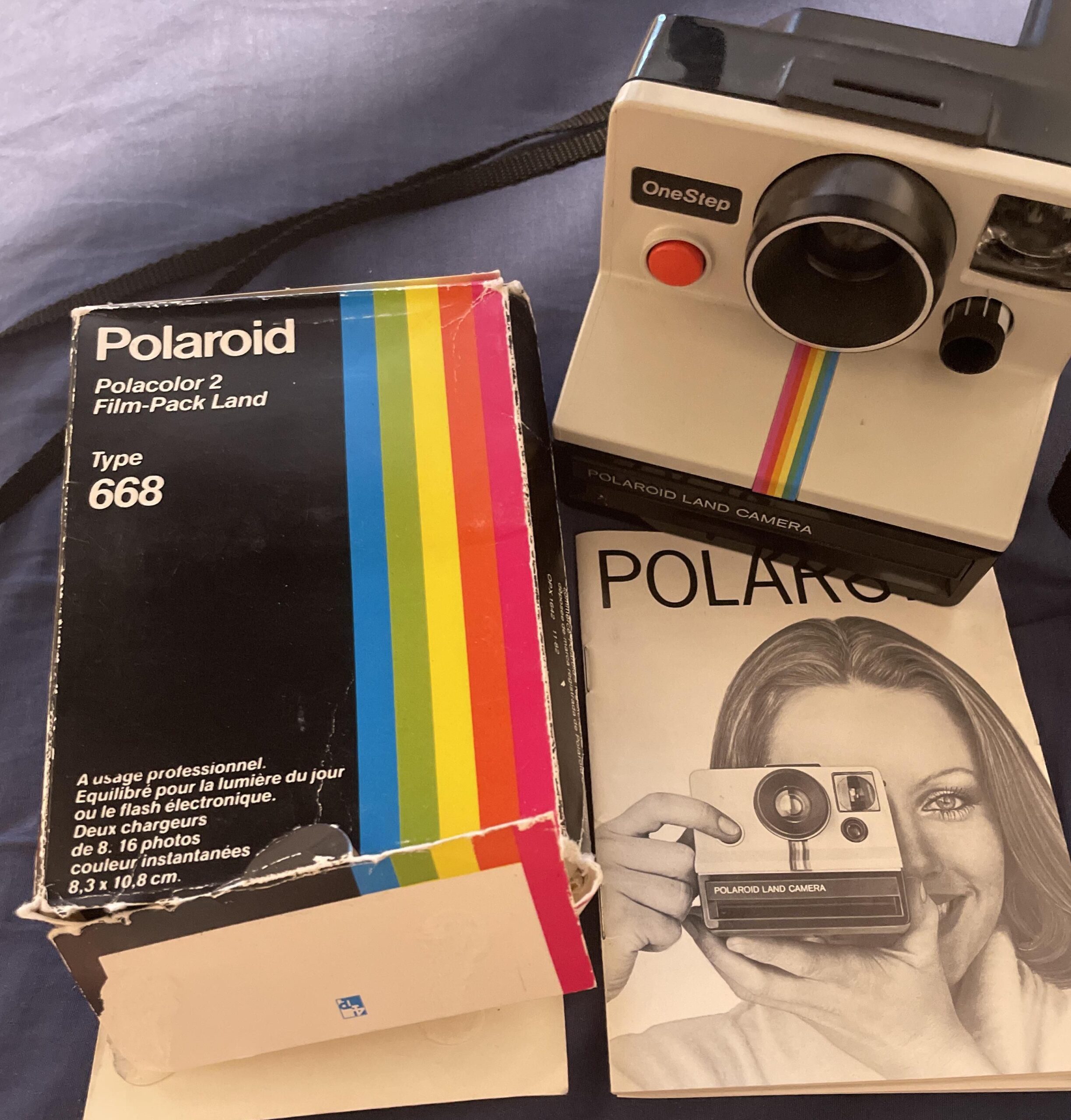 Polaroid Camera and Film 1980s