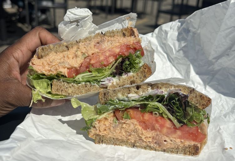 Neopol Savory Smokery Smoked Salmon Sandwich