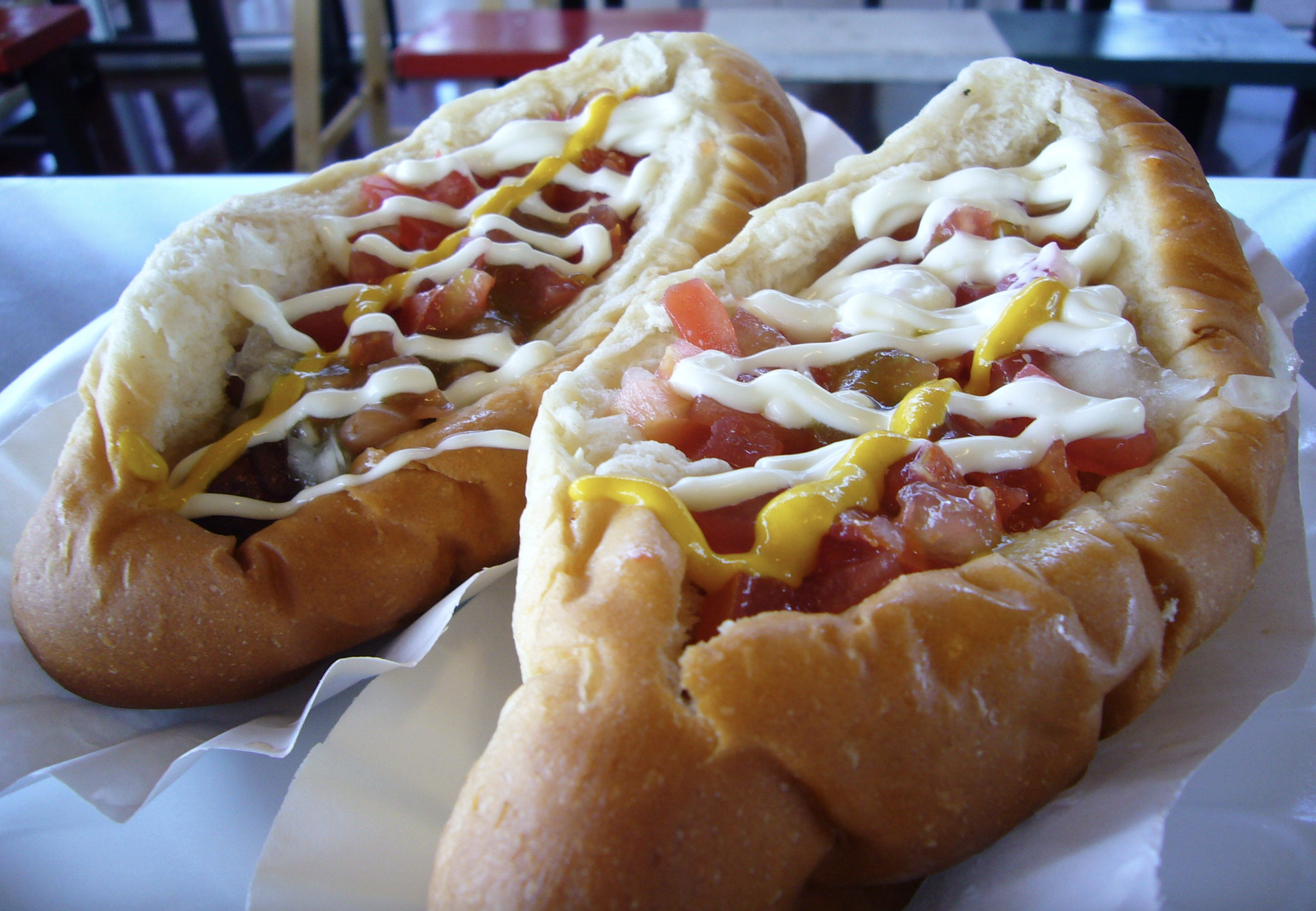 Sonoran hot dog