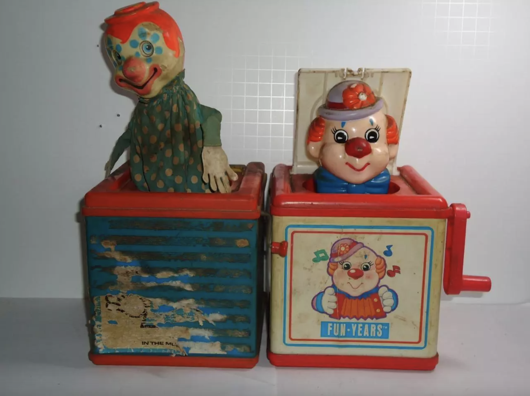 Vintage Jack-in-the-Box Toys