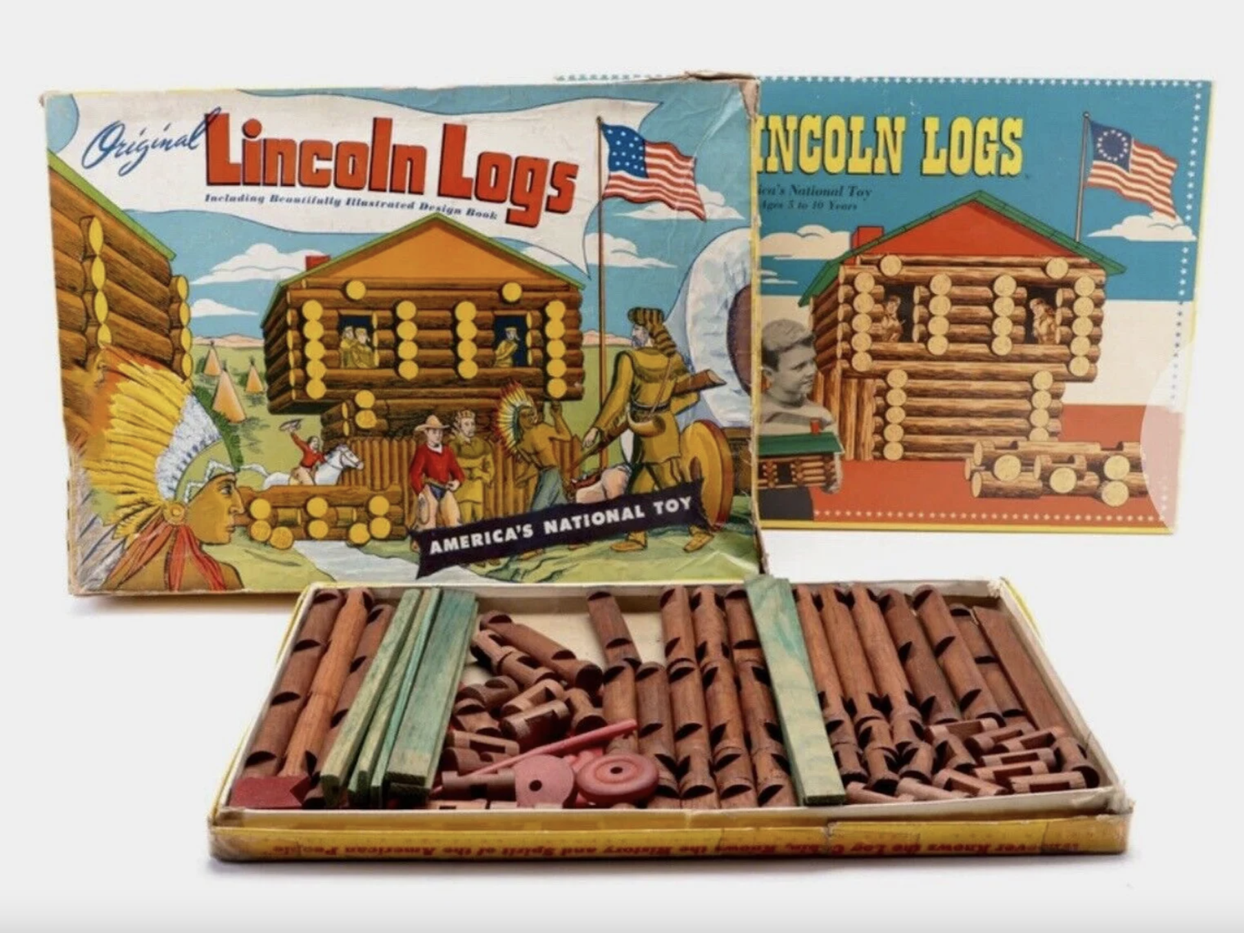 Vintage Lincoln Logs