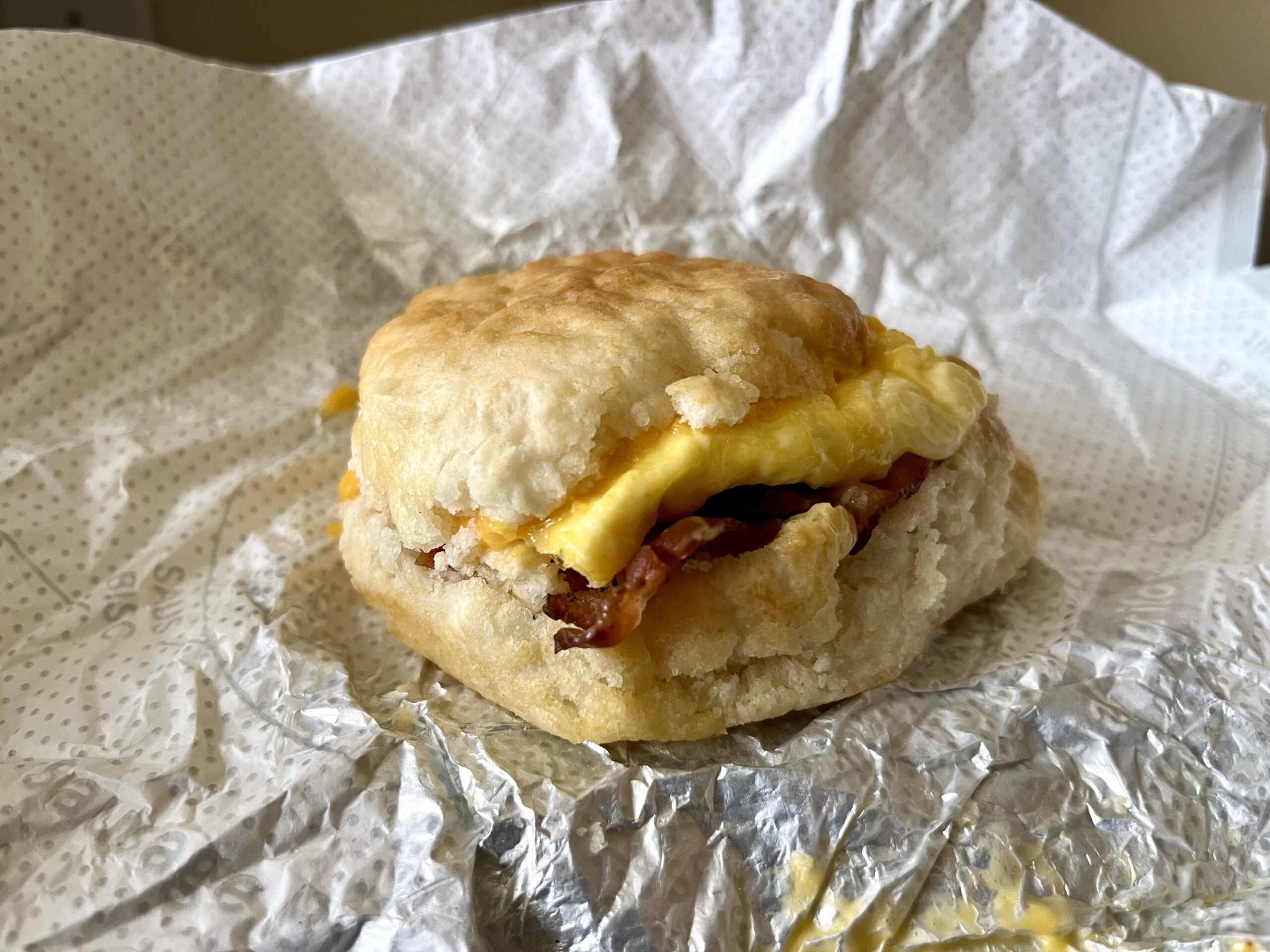 Bacon, Egg & Cheese Biscuit from Chick-fil-A