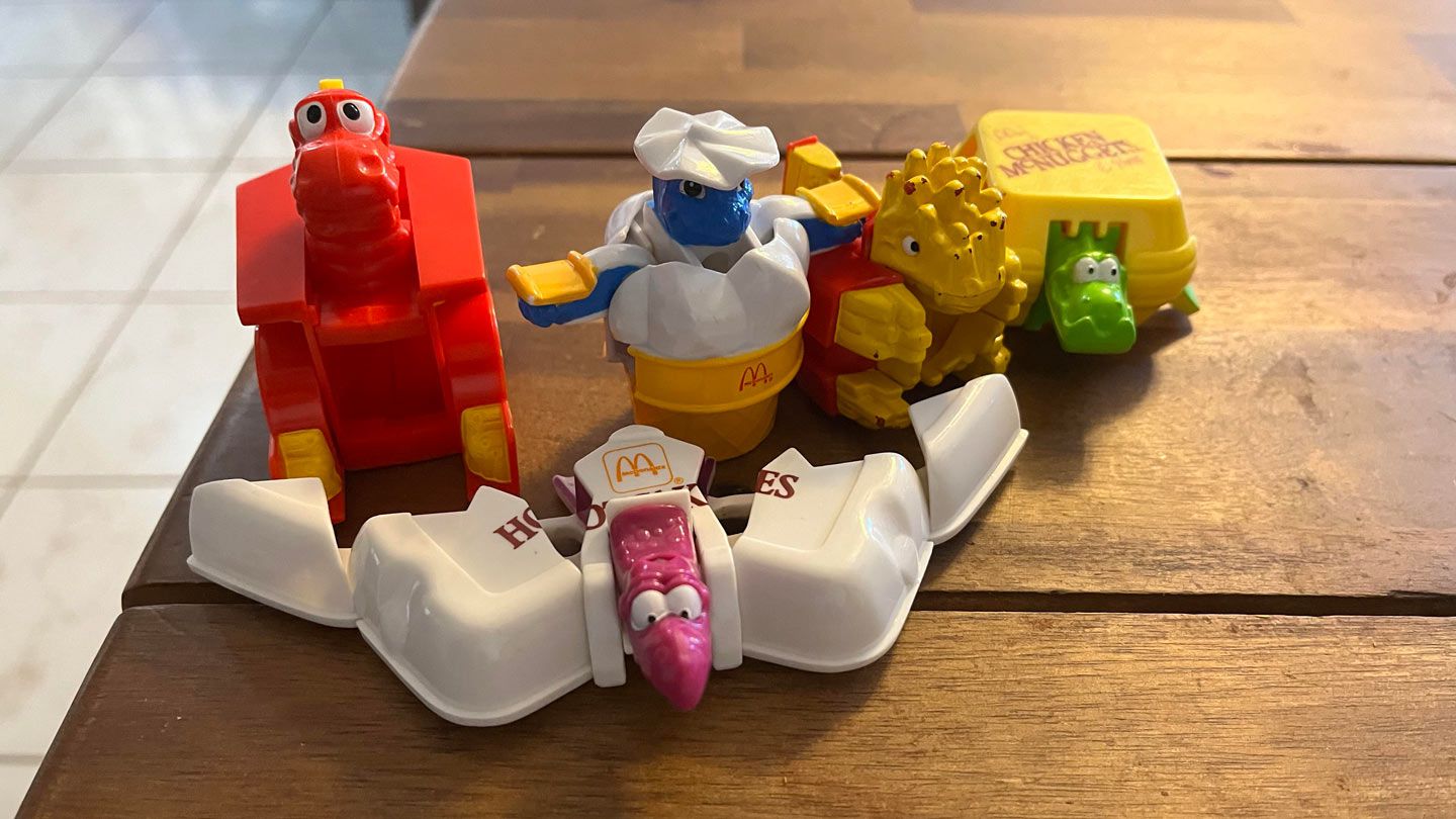 Vintage Happy Meal Toys