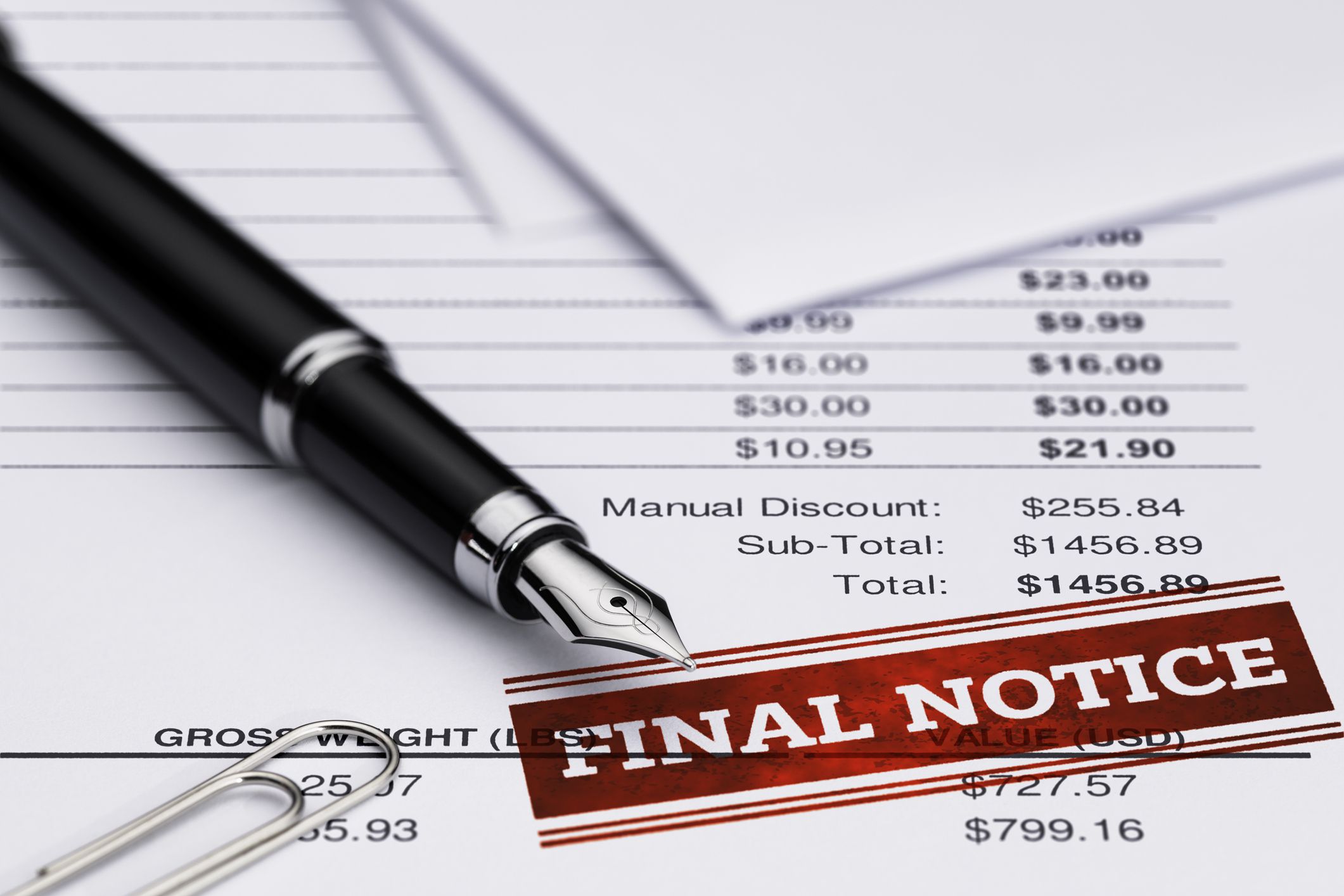debt notice