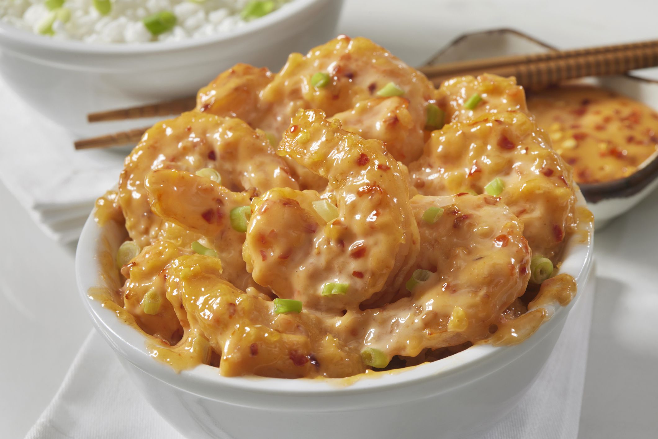 Copycat Bang Bang Shrimp aka Dynamite shrimp, Kung Pao Shrimp or Sweet and sour Shrimp
