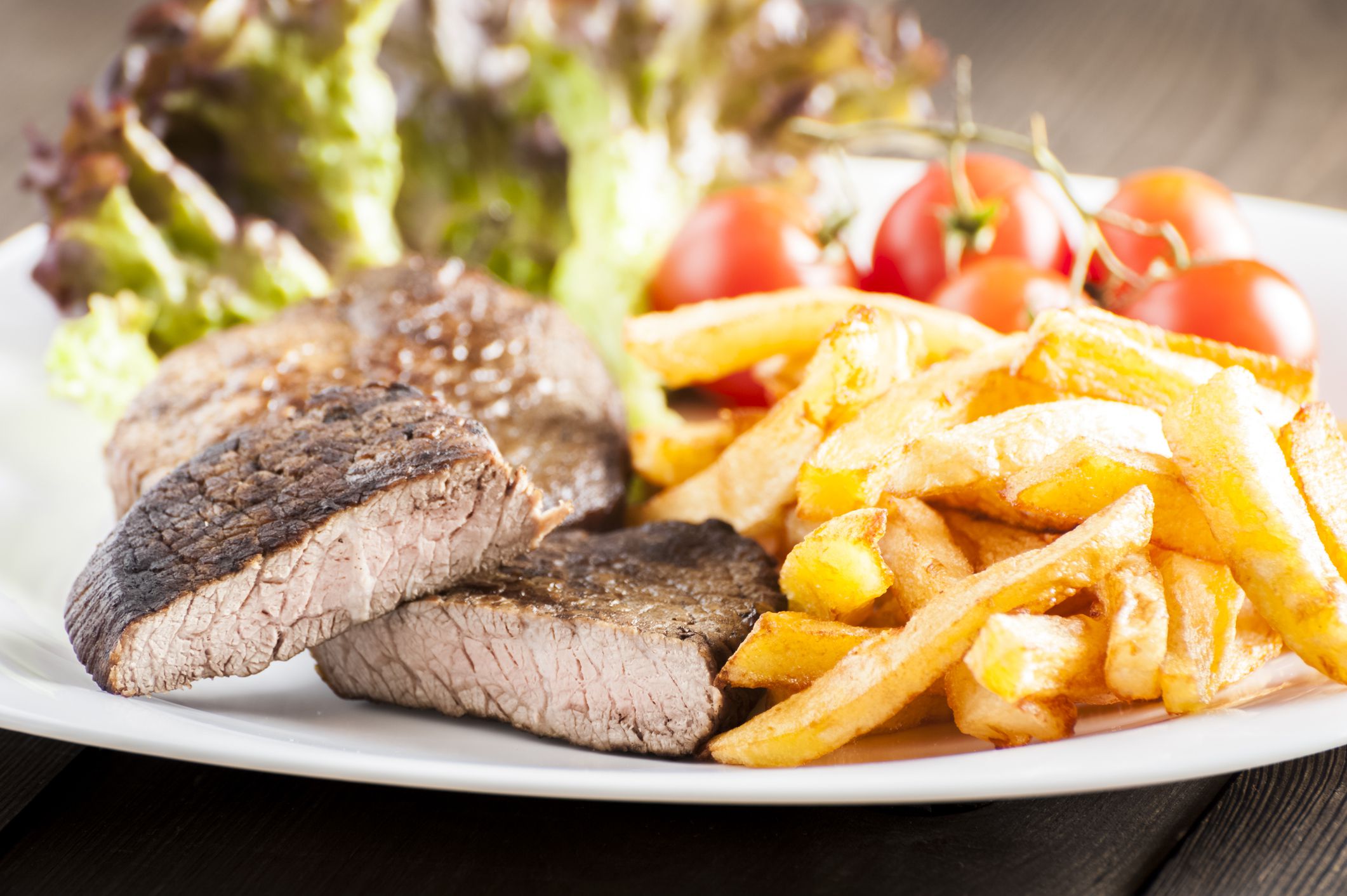 sirloin steak well-done