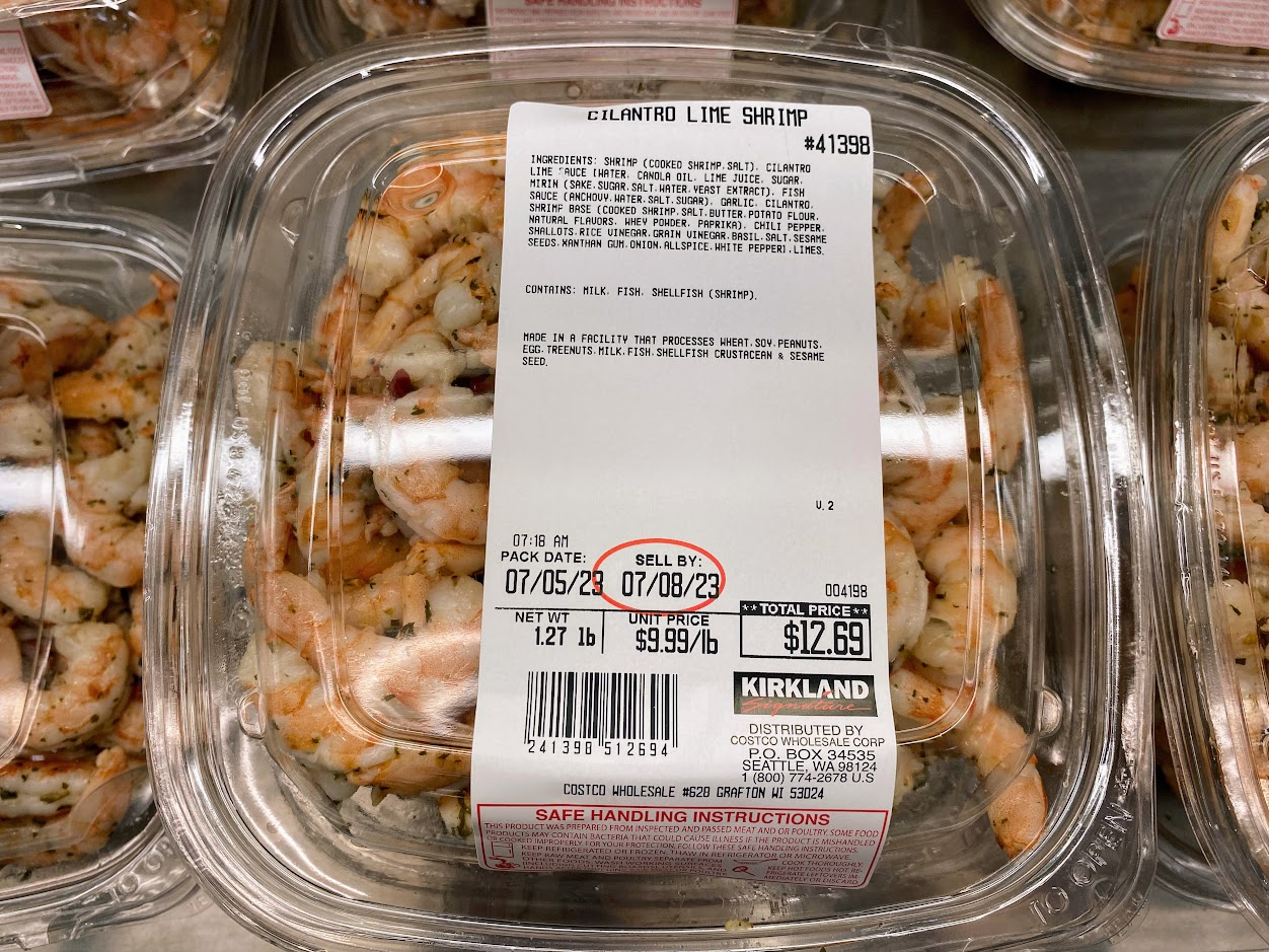 Costco kirkland cilantro lime shrimp