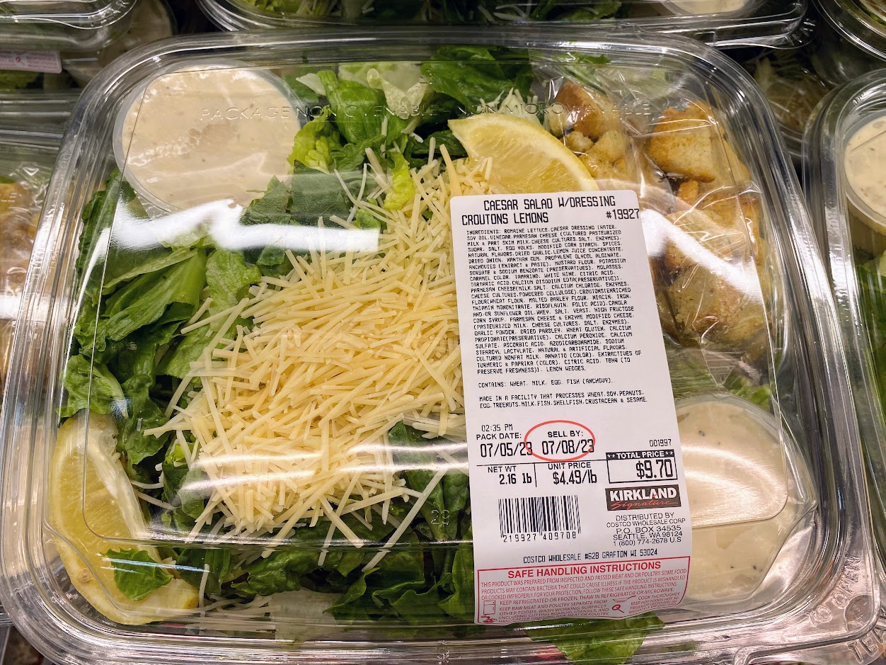 costco kirkland caesar salad