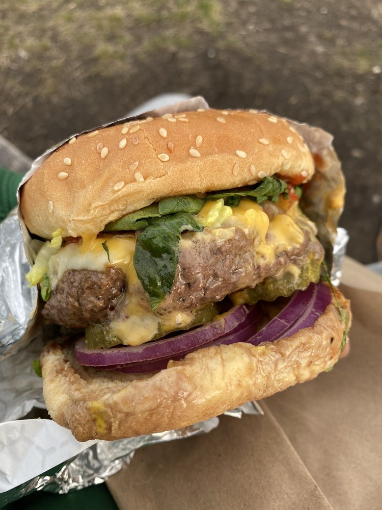 The Shopping Bag burger vermont