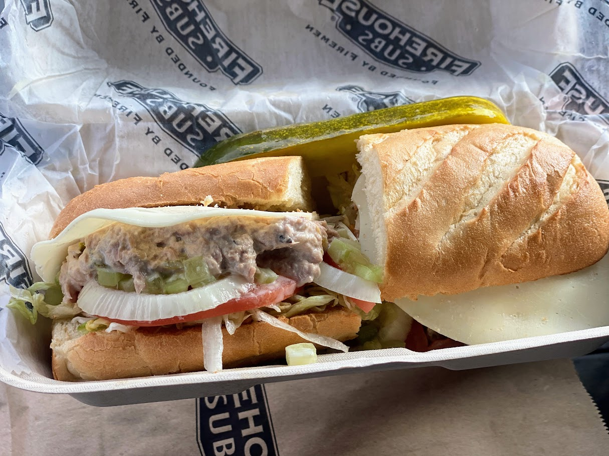 Firehouse Subs tuna sub