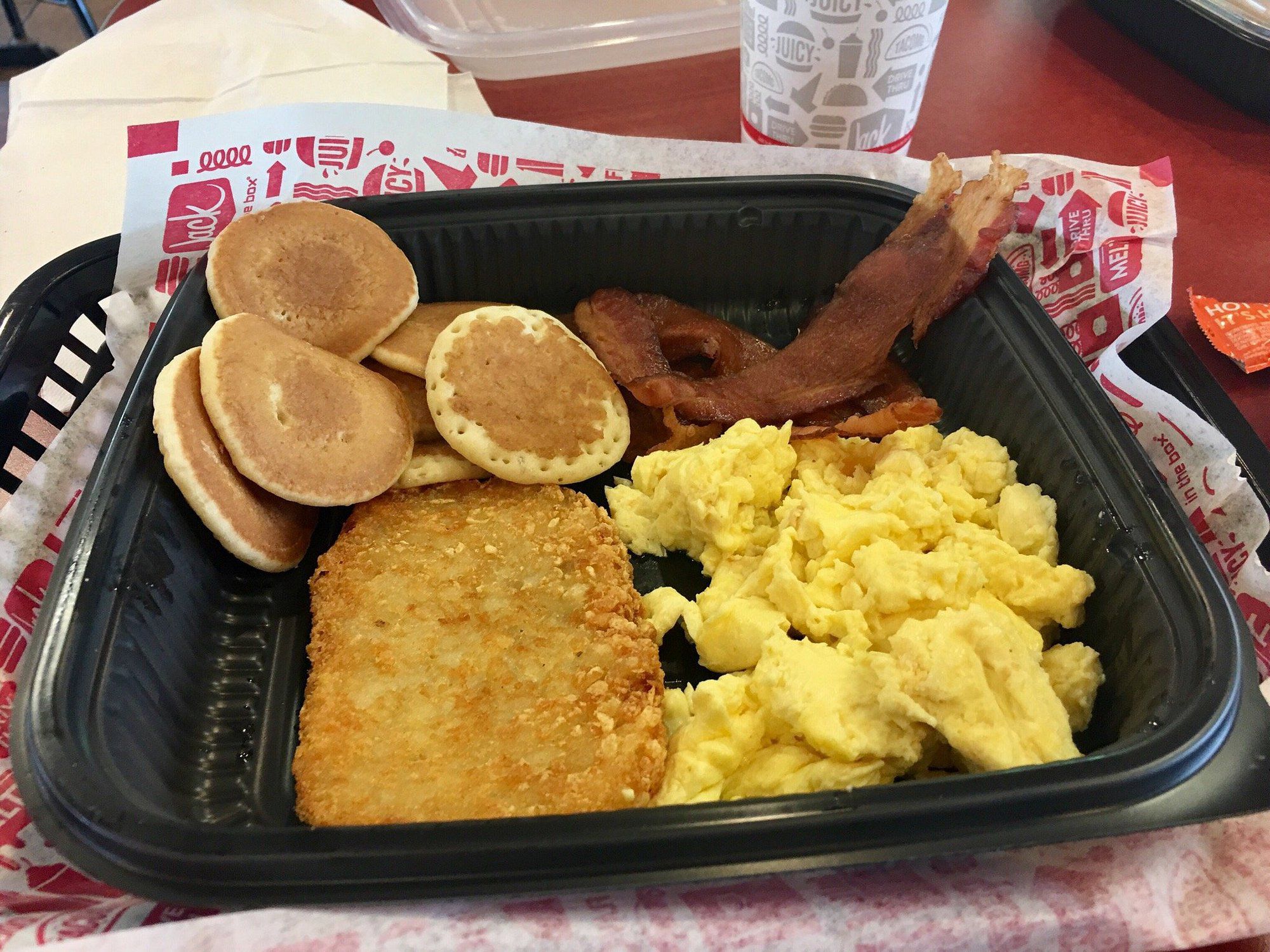 Jack in the Box Breakfast Platter