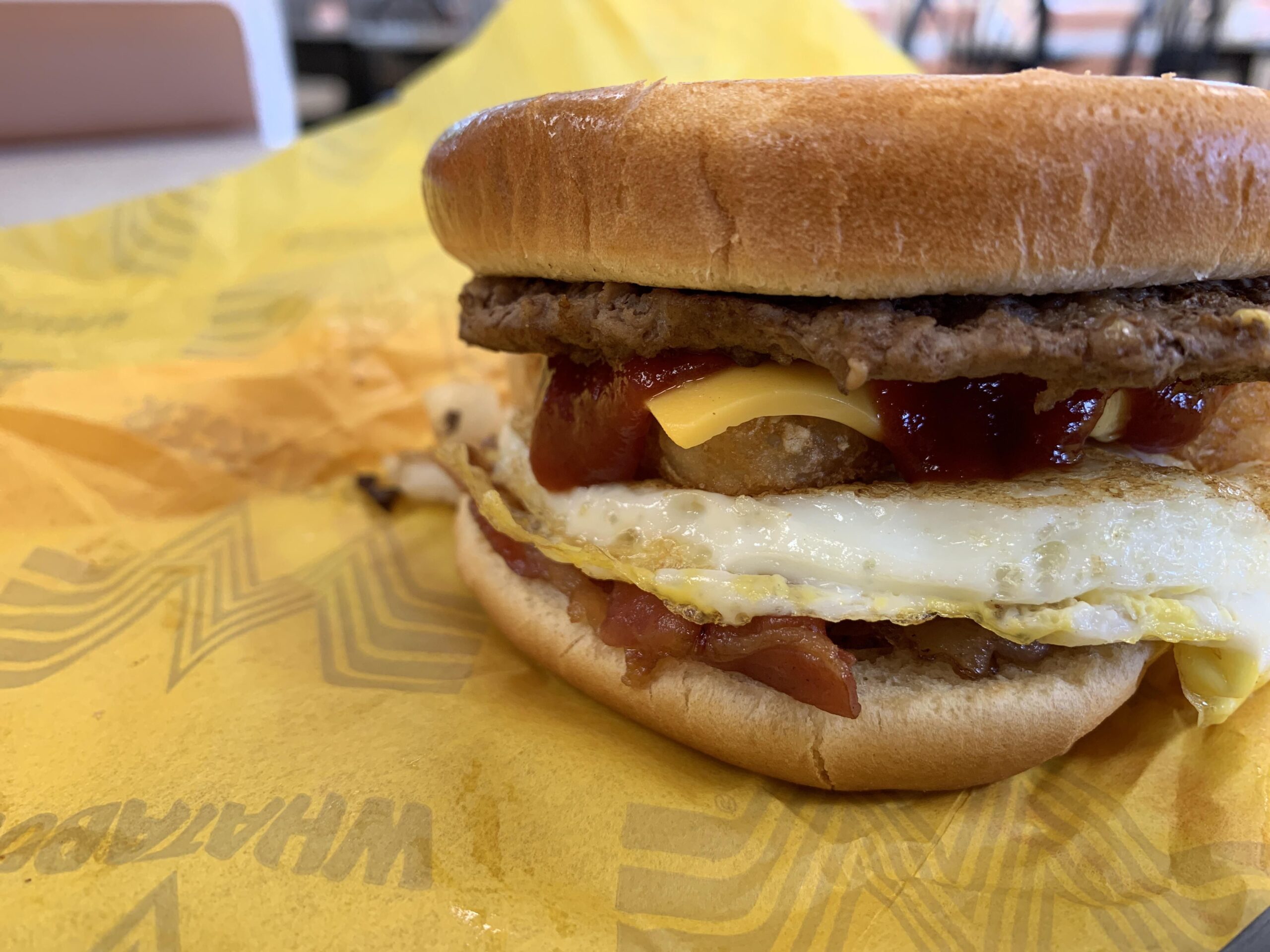 Whataburger Breakfast Burger