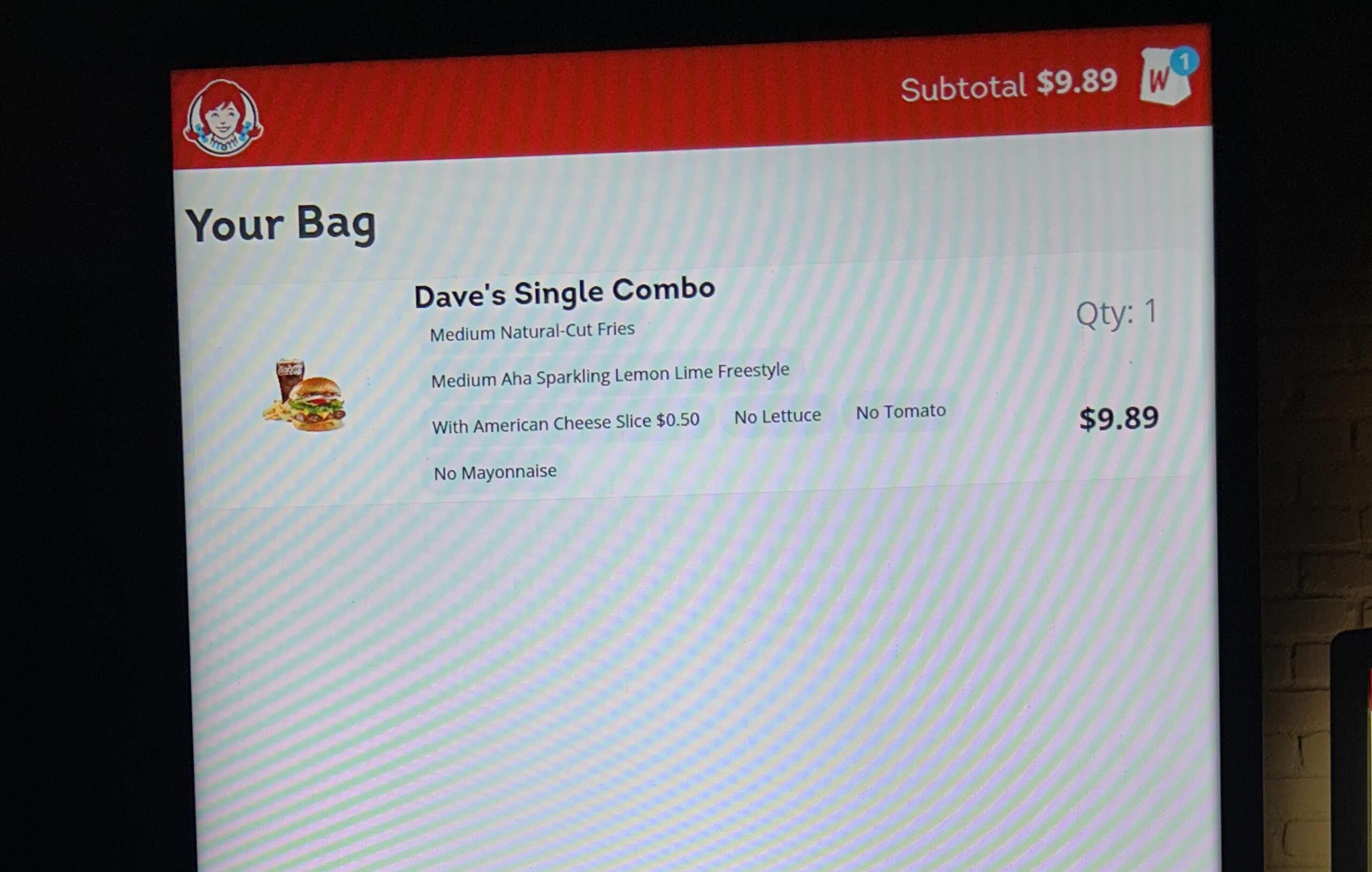 Wendy's Automated Ordering System