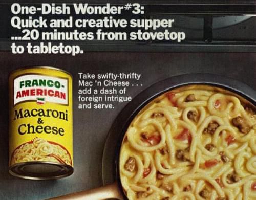 Franco-American Macaroni and Cheese