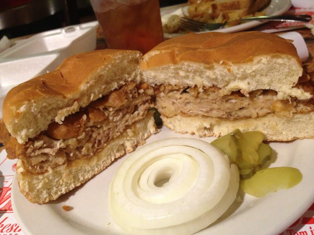 Fried Brain Sandwich