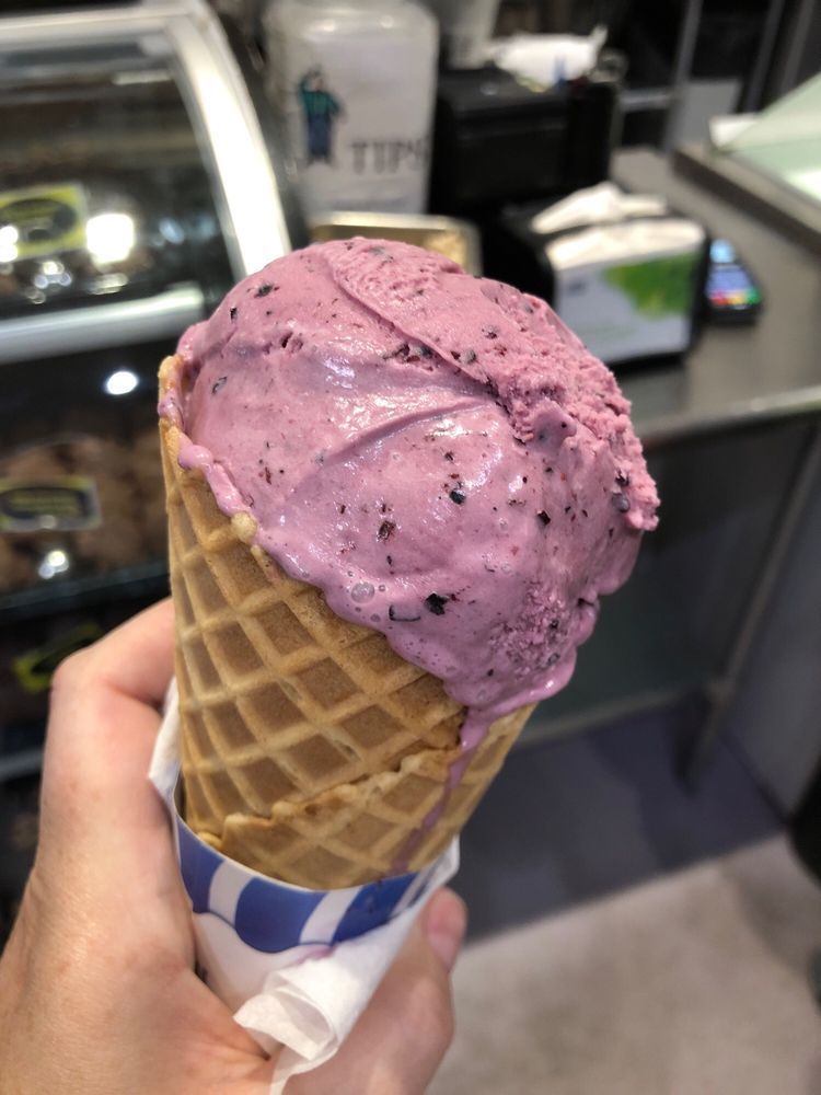 Wyoming: Huckleberry Ice Cream