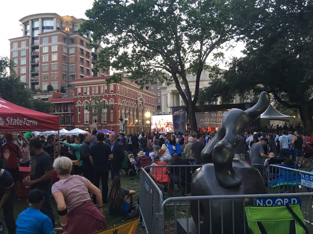 Wednesday at the Square, Lafayette Square, New Orleans
