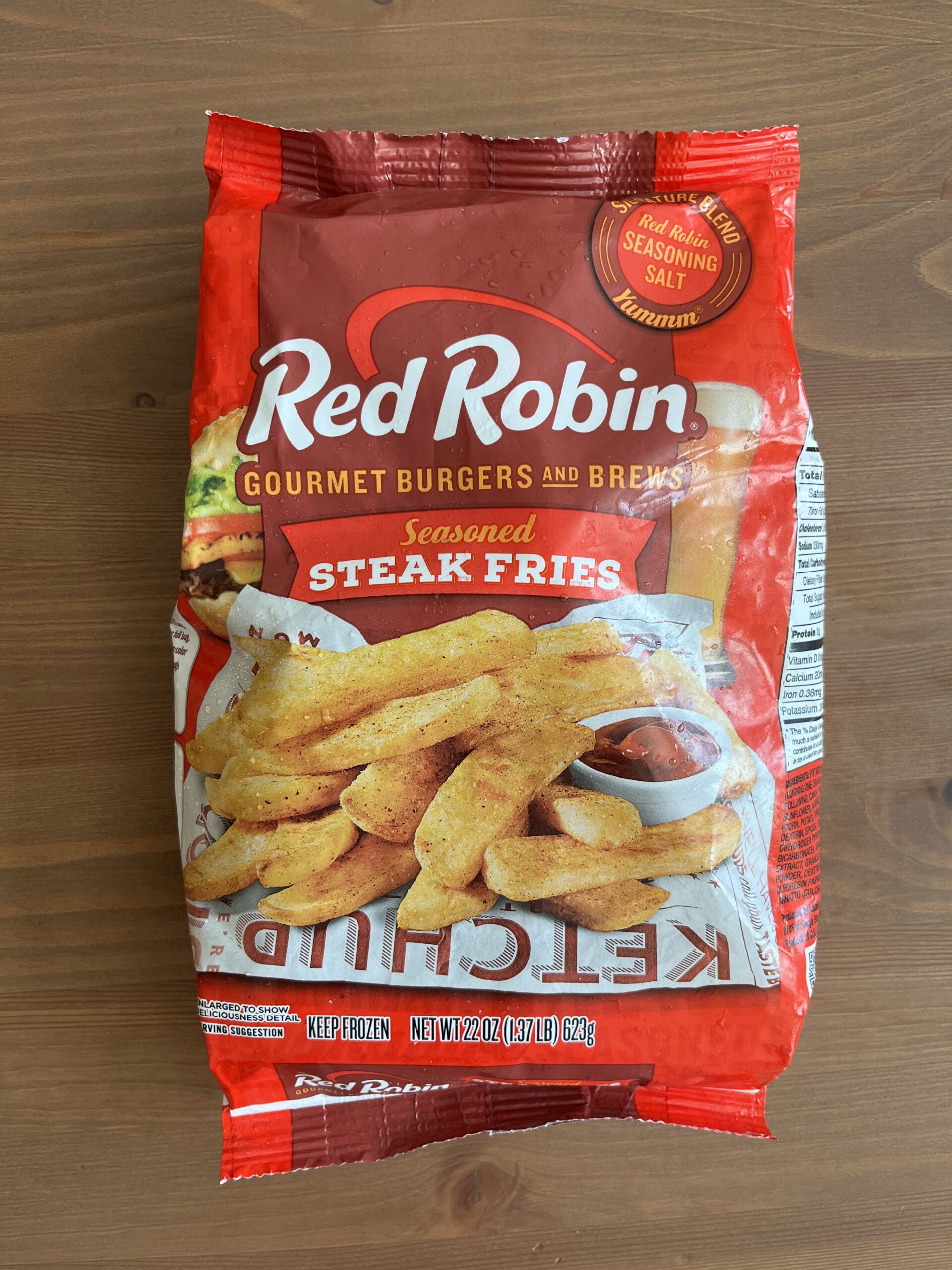 8. Red Robin Seasoned Steak Fries