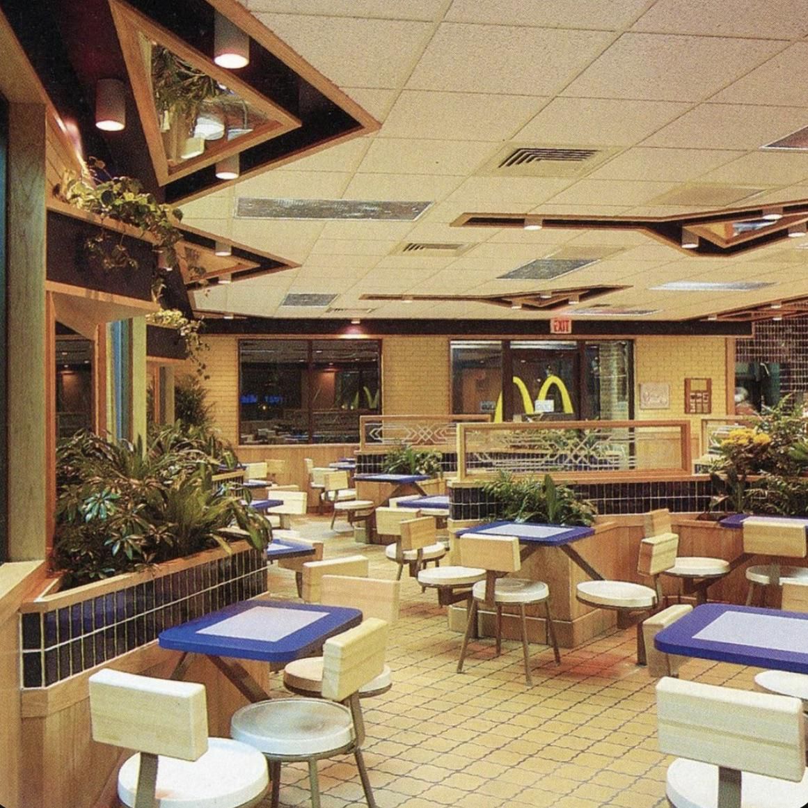 Inside a 1980s McDonald’s