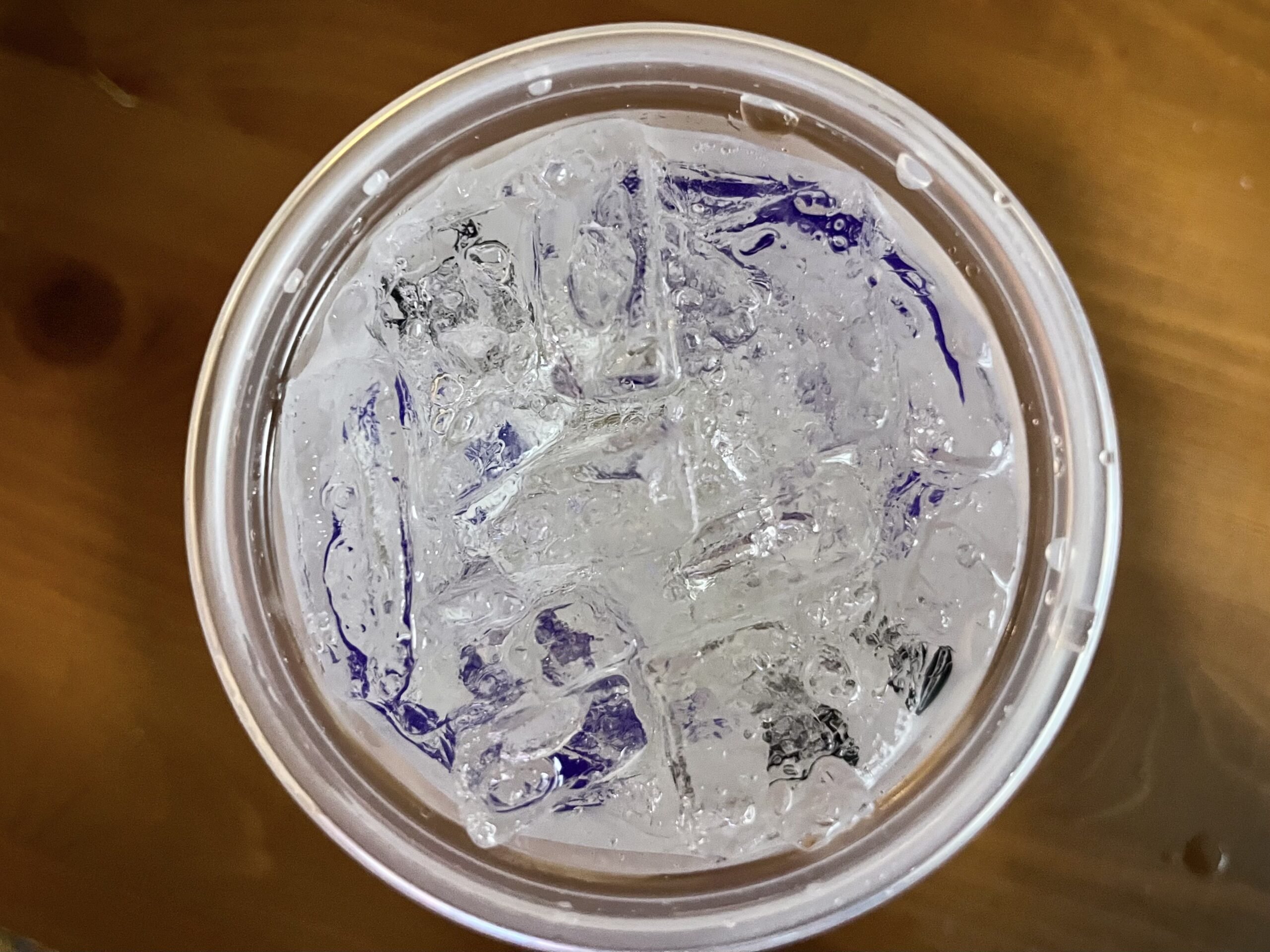 Taco Bell soda with ice