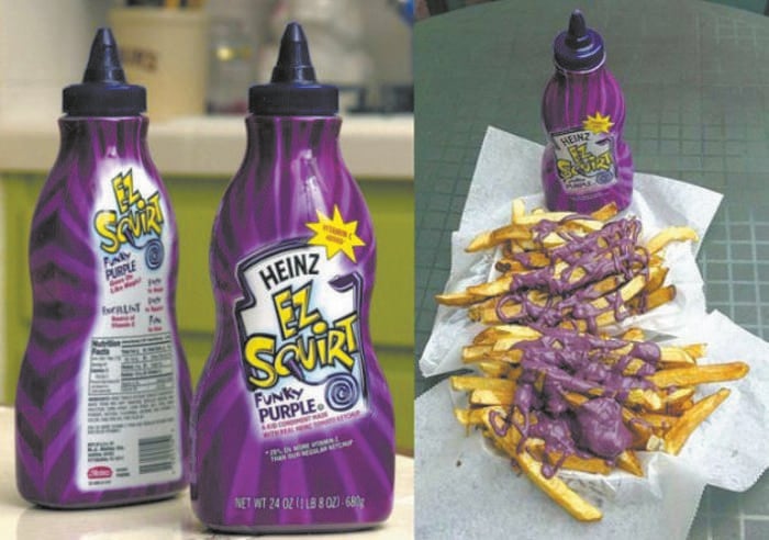 Who remembers Heinz ez squirt purple ketchup