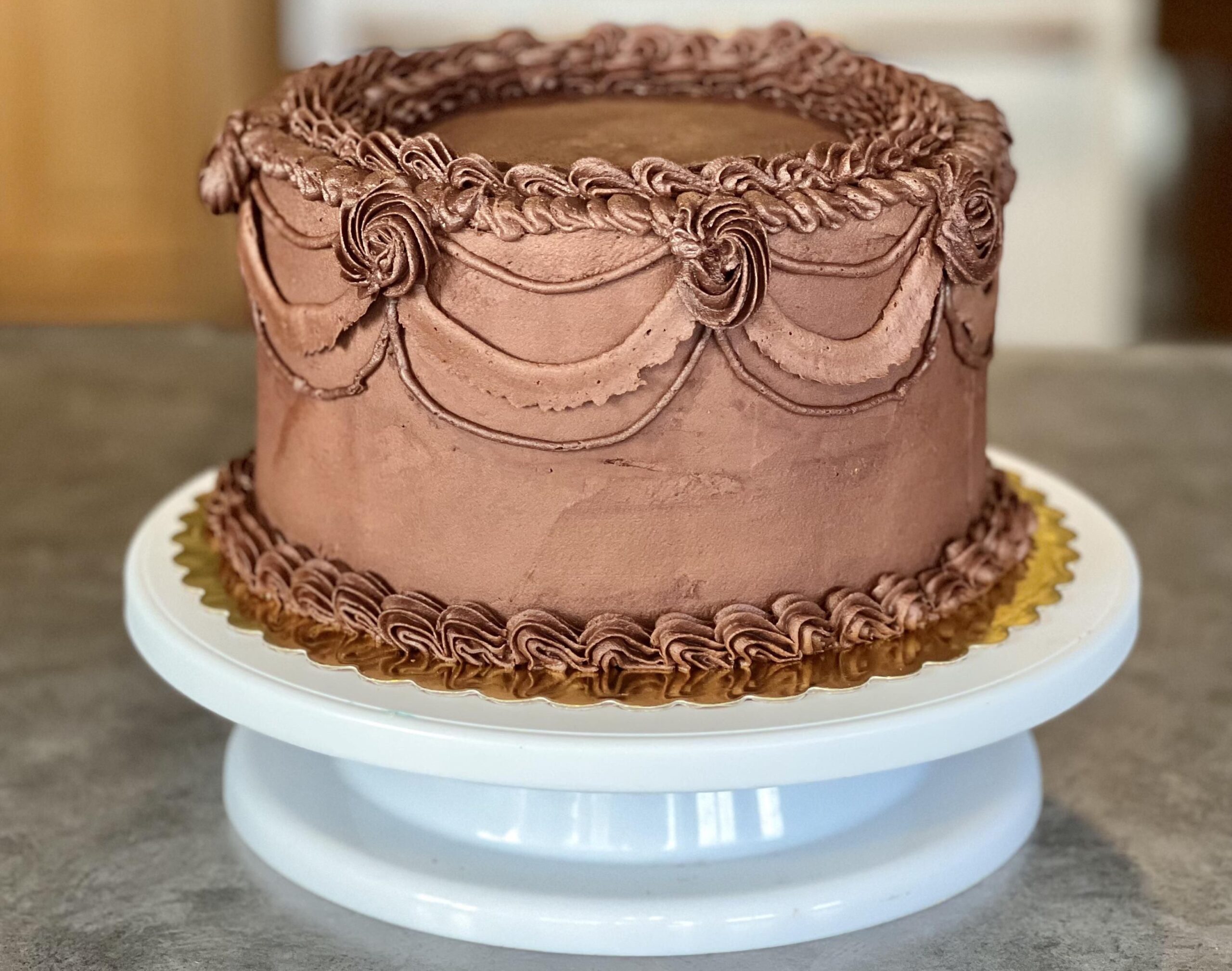 Vintage Chocolate Cake