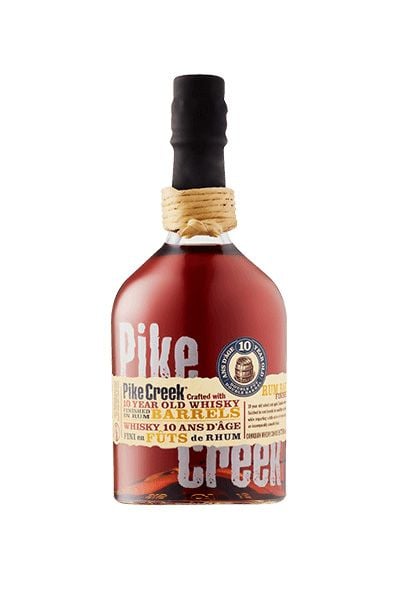 Pike Creek Double Barreled 10 Years Old Canadian Blended Whisky