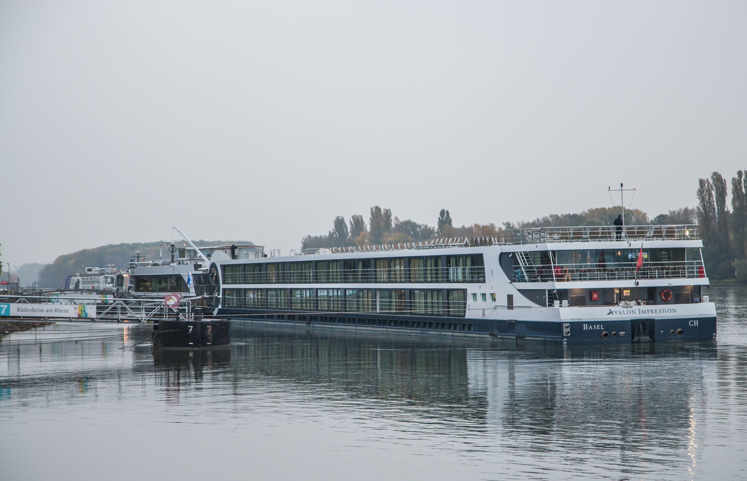 Cruise ship for Avalon Waterways Rhine River Cruise from Basel to Amsterdam.