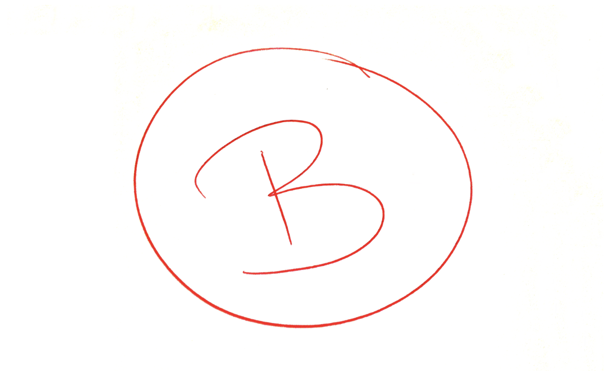 Letter B
