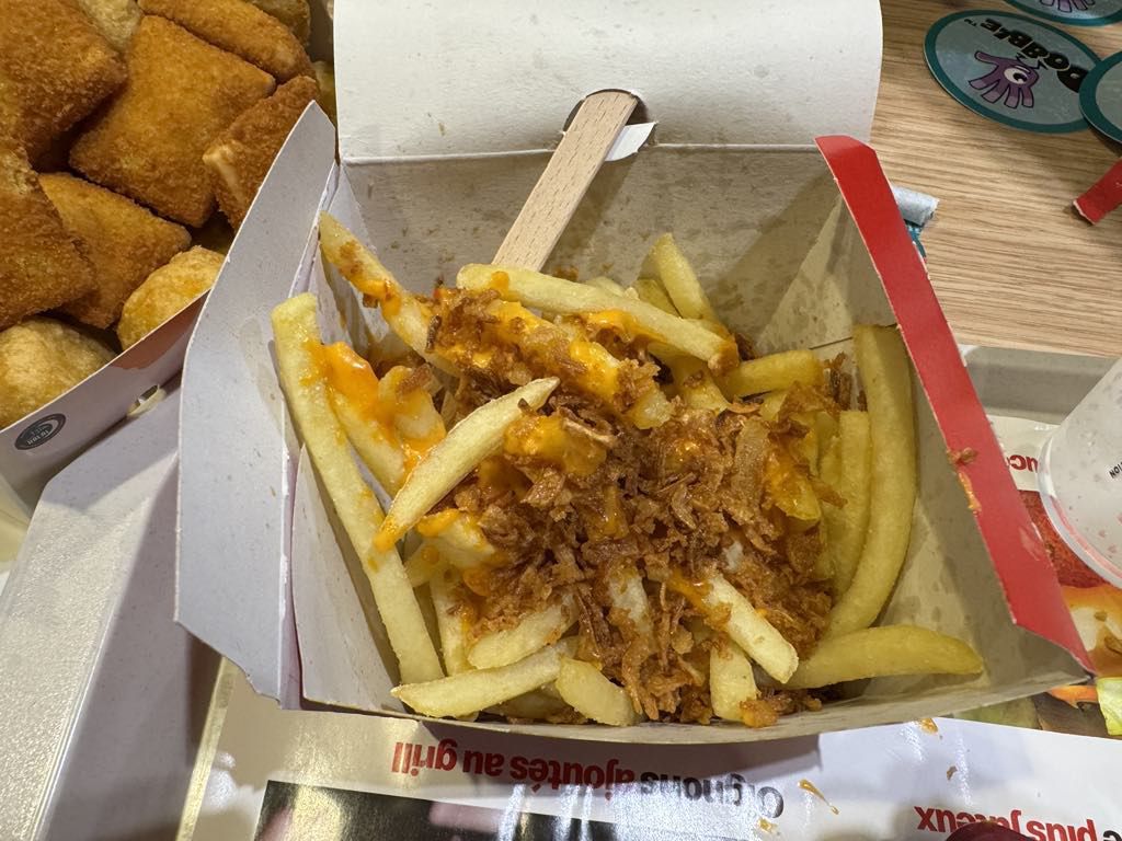 McFlavor Fries with Algerian Sauce