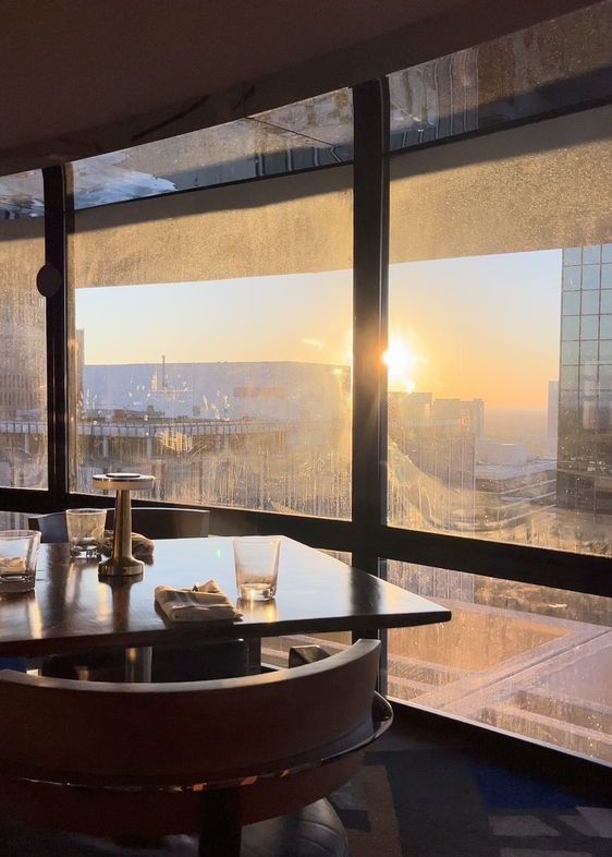 Polaris Restaurant rotates every 45 minutes offering amazing views of Atlanta.