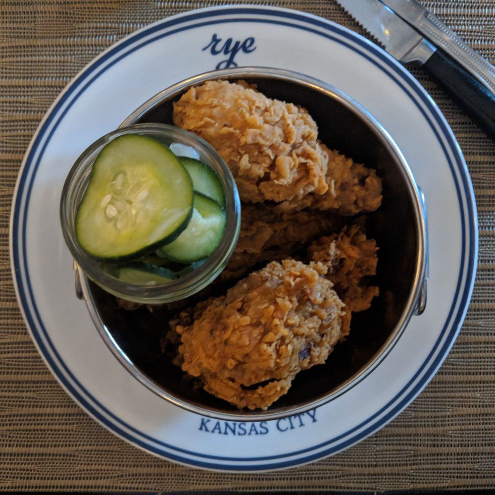 Rye fried chicken