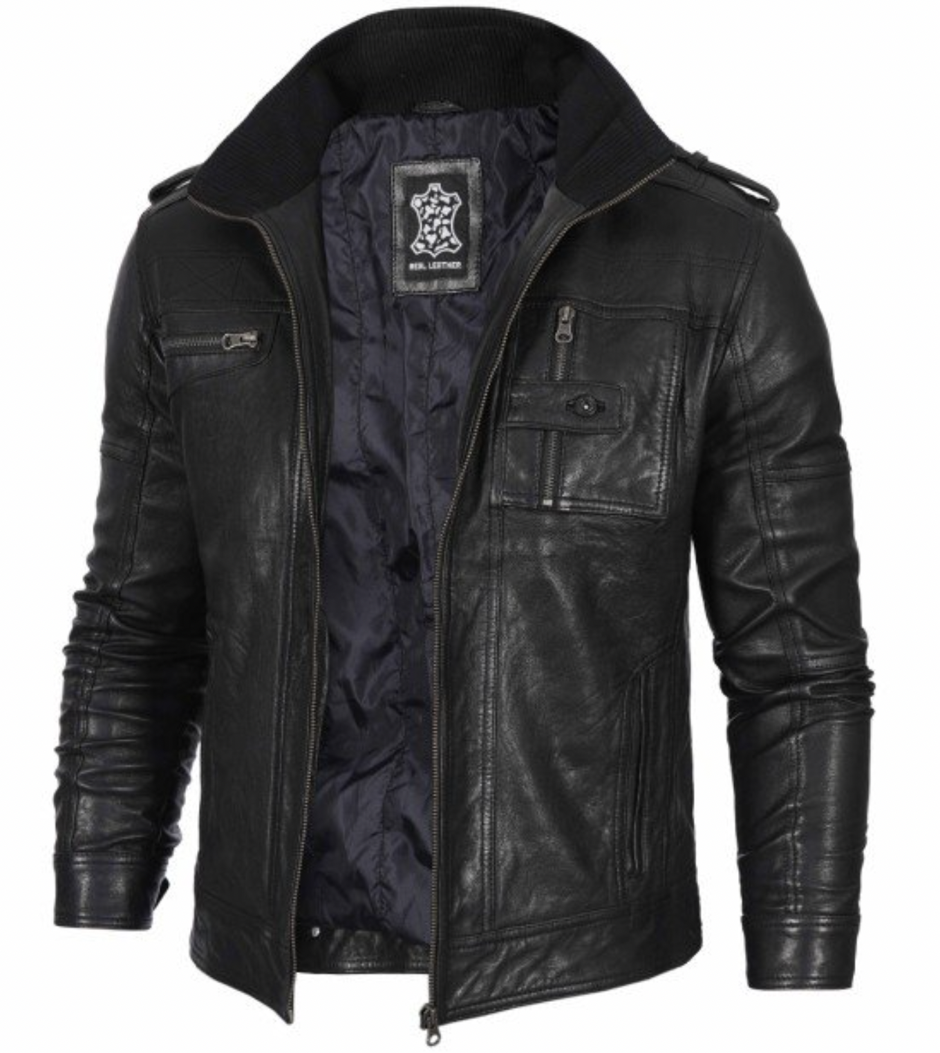 Leather jacket
