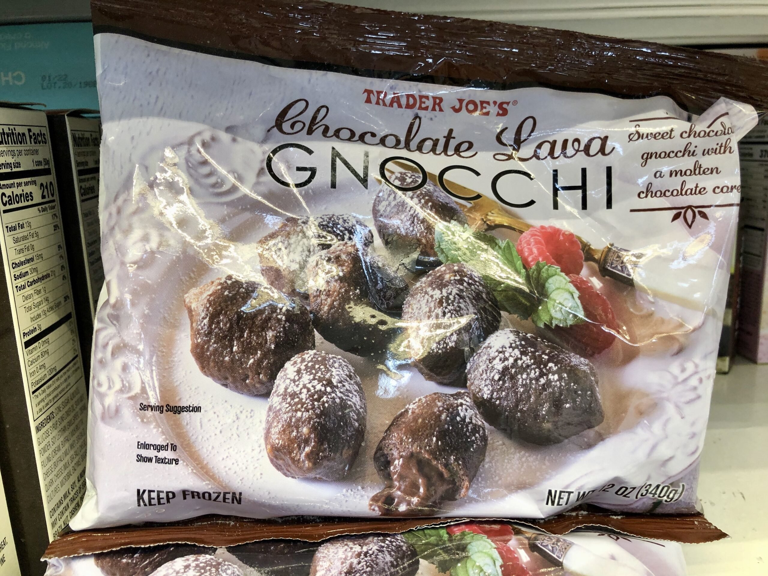 Trader Joe's Chocolate Lava Gnocchi