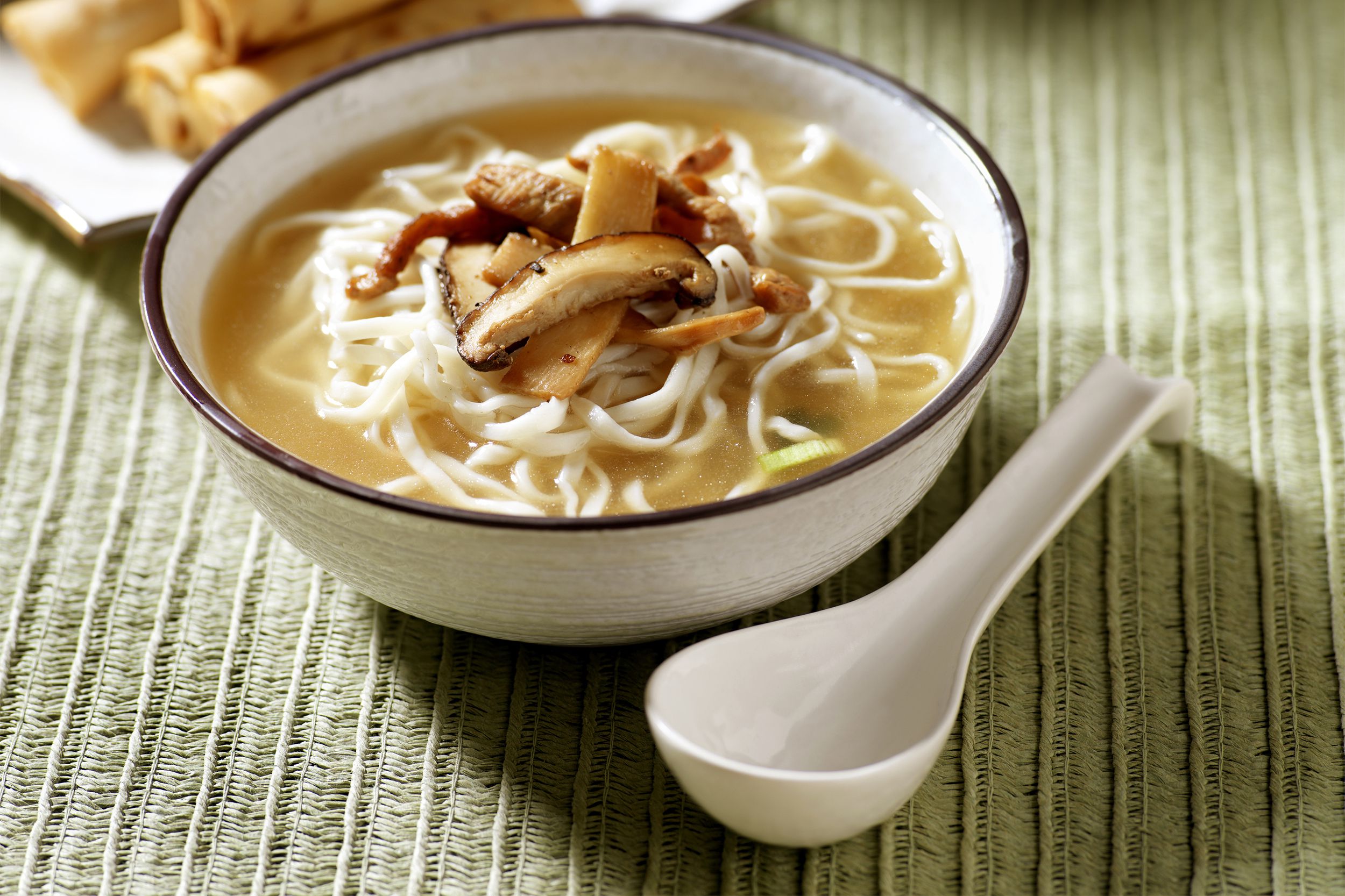 Vegan Creamy Mushroom Ramen