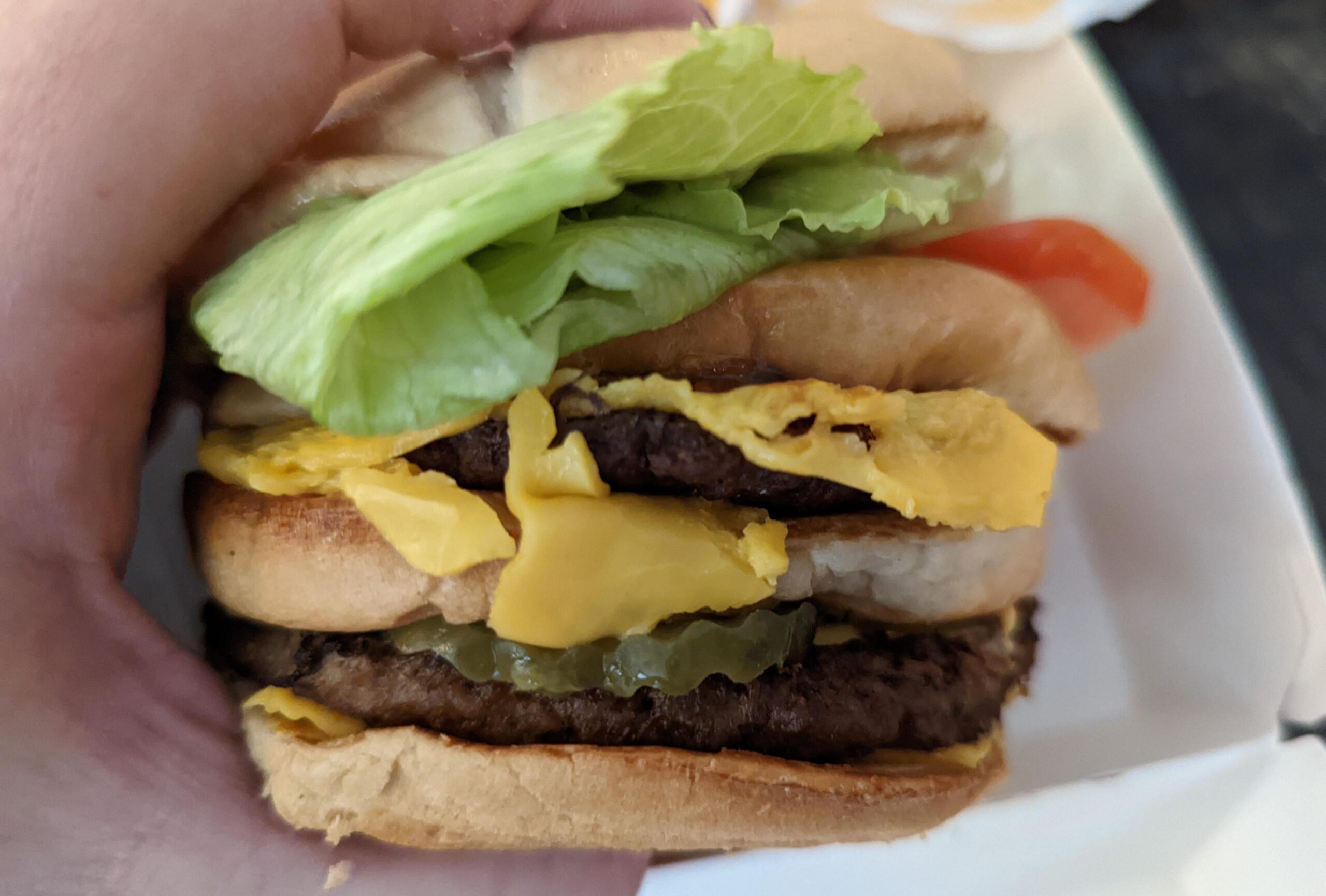 Jack in the Box Jumbo Jack Cheeseburger
