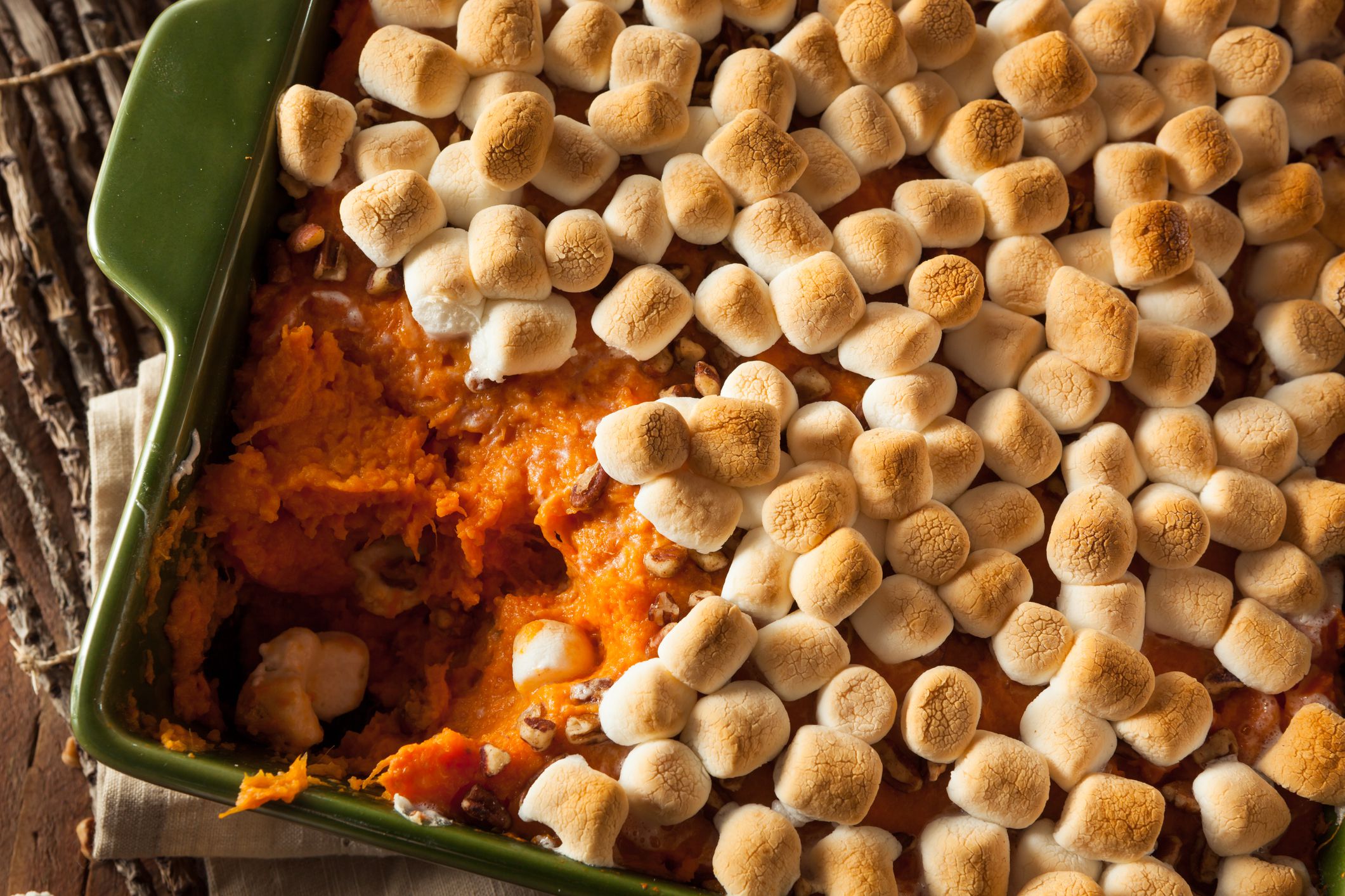 Homemade Sweet Potato Casserole for Thanksgiving