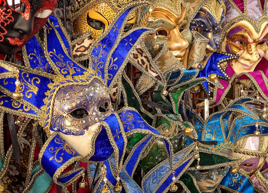 Mardi gras masks