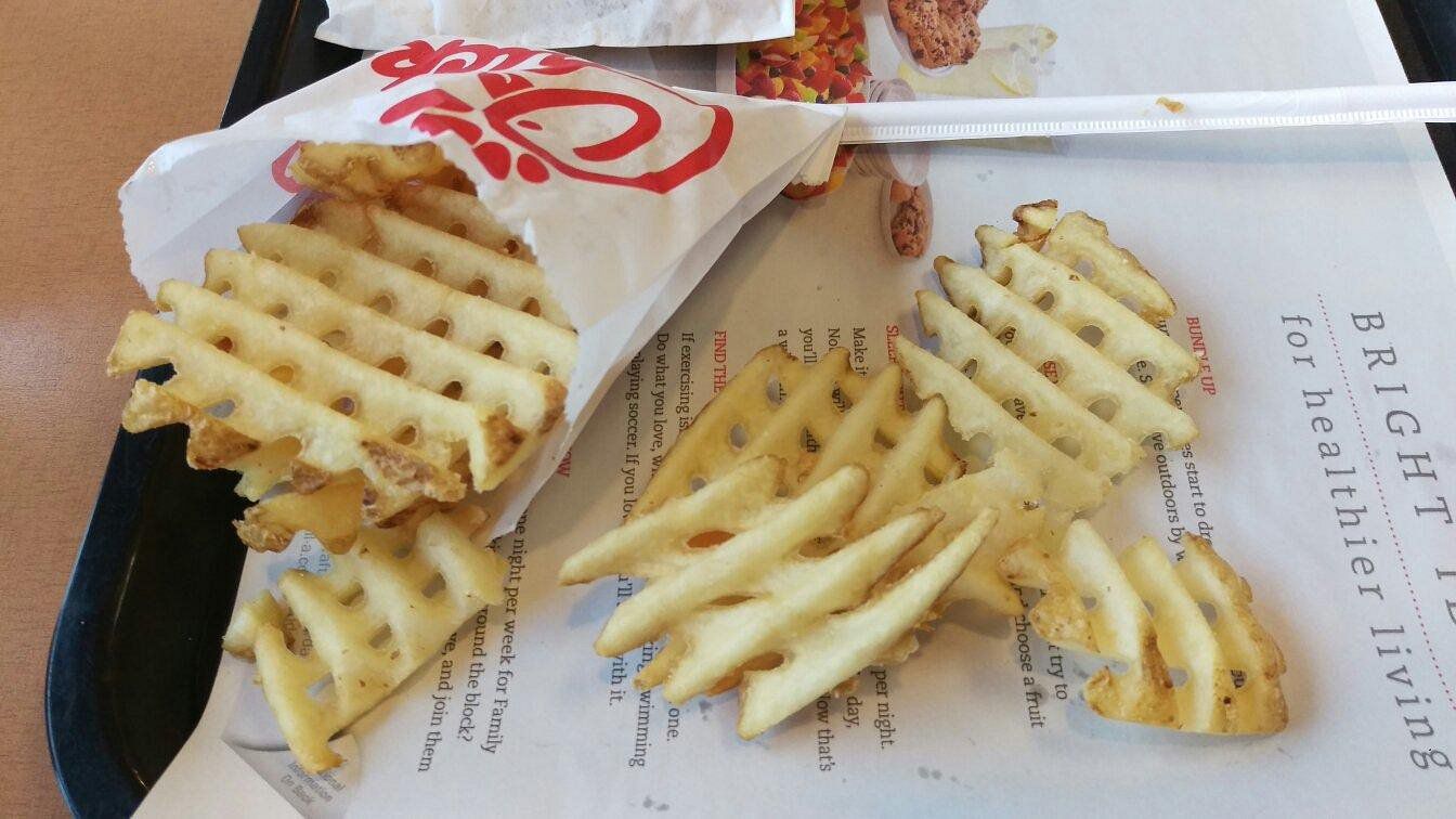 3. Chick-fil-A Waffle Fries (Medium)