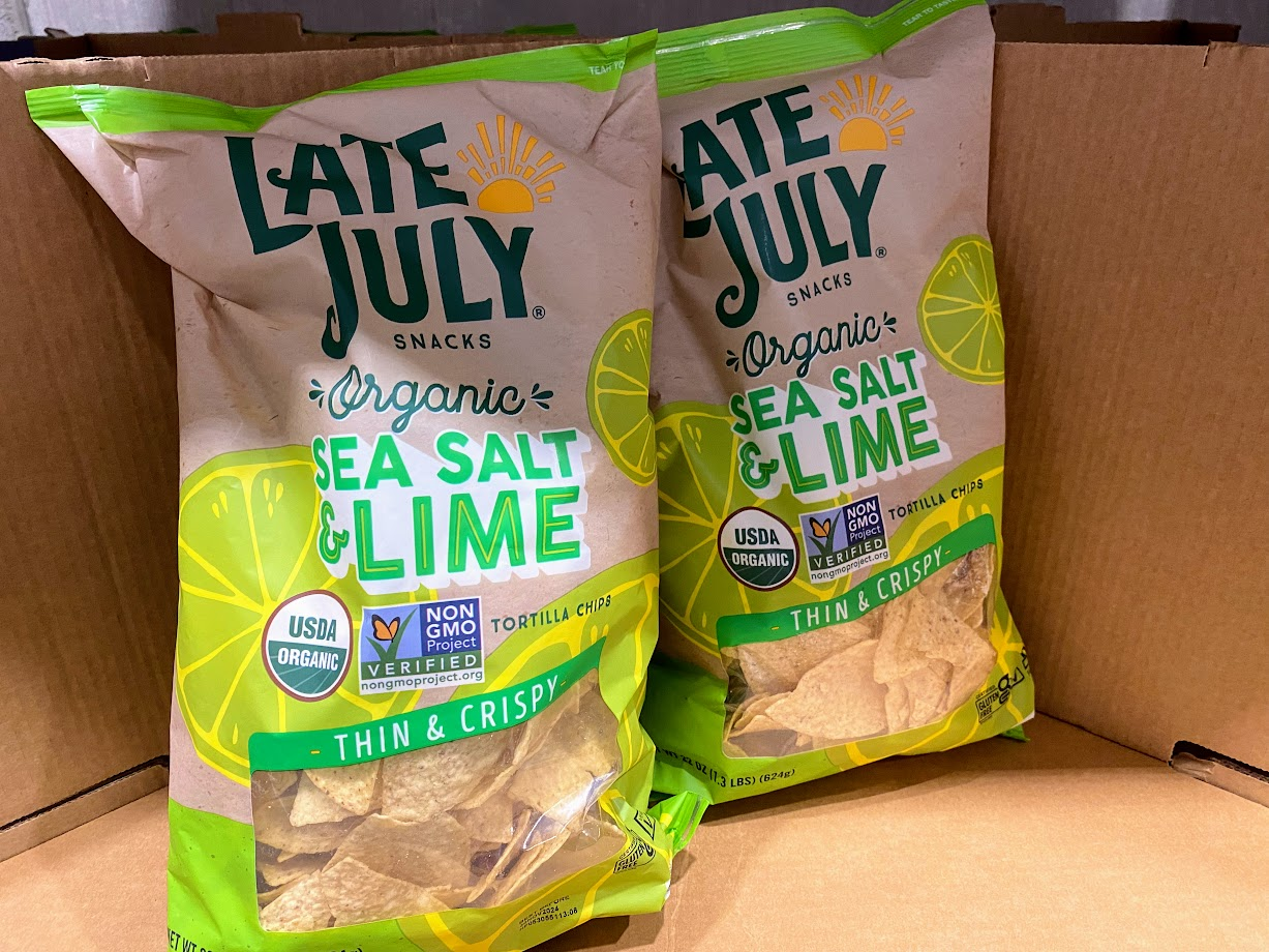 Late July Organic Sea Salt and Lime Tortilla Chips