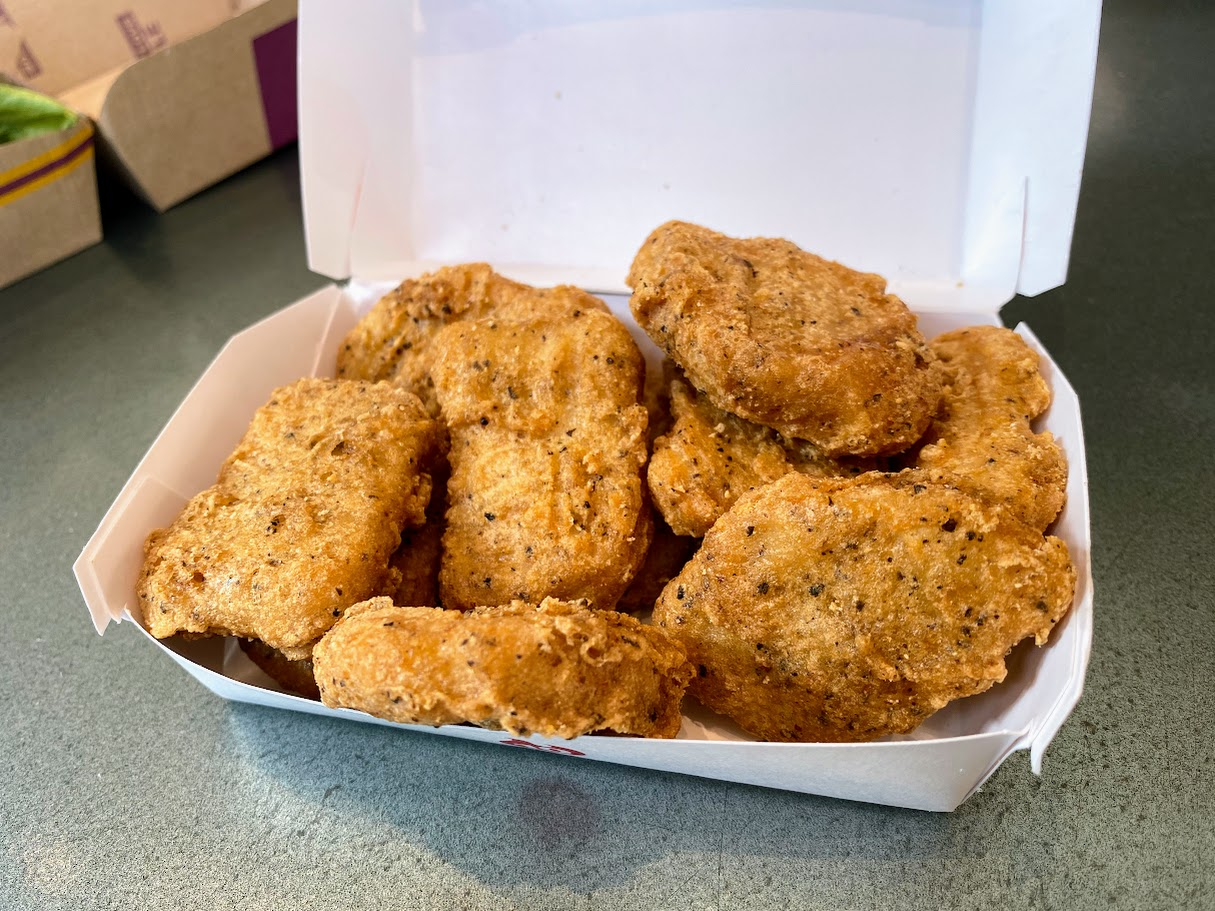 McDonald's global menu spicy garlic black pepper McNuggets