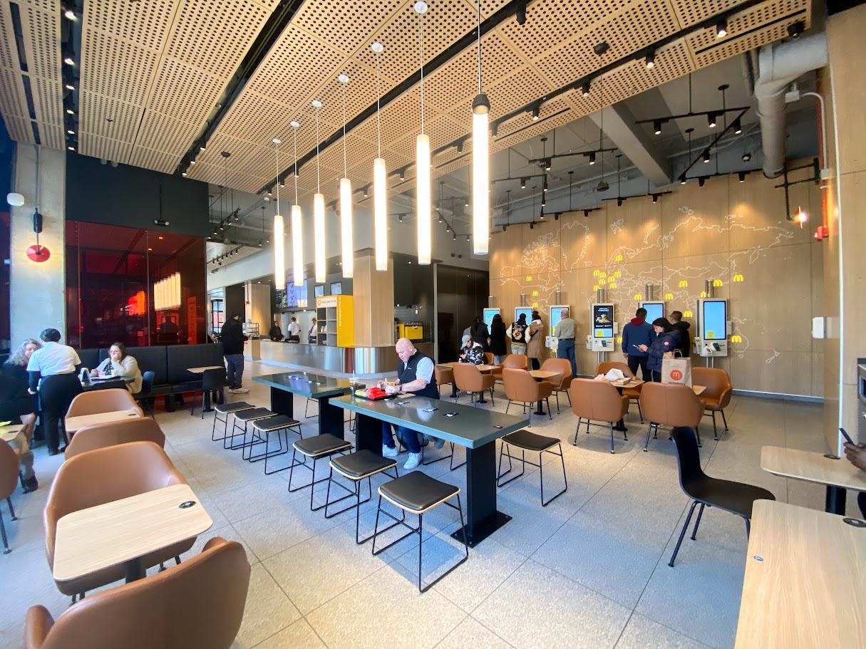 McDonald's global menu restaurant chicago