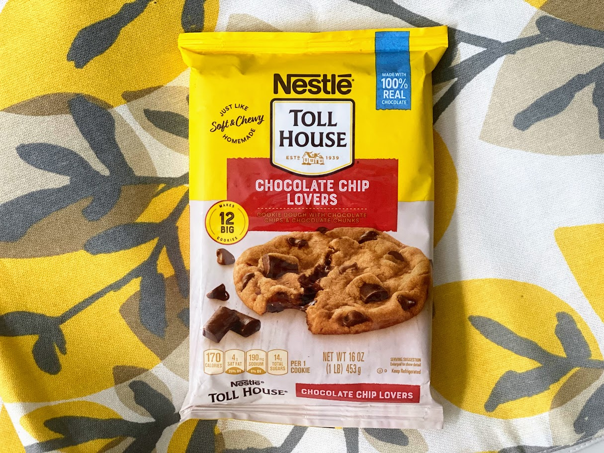 Nestle Toll House chocolate chip lovers cookie dough