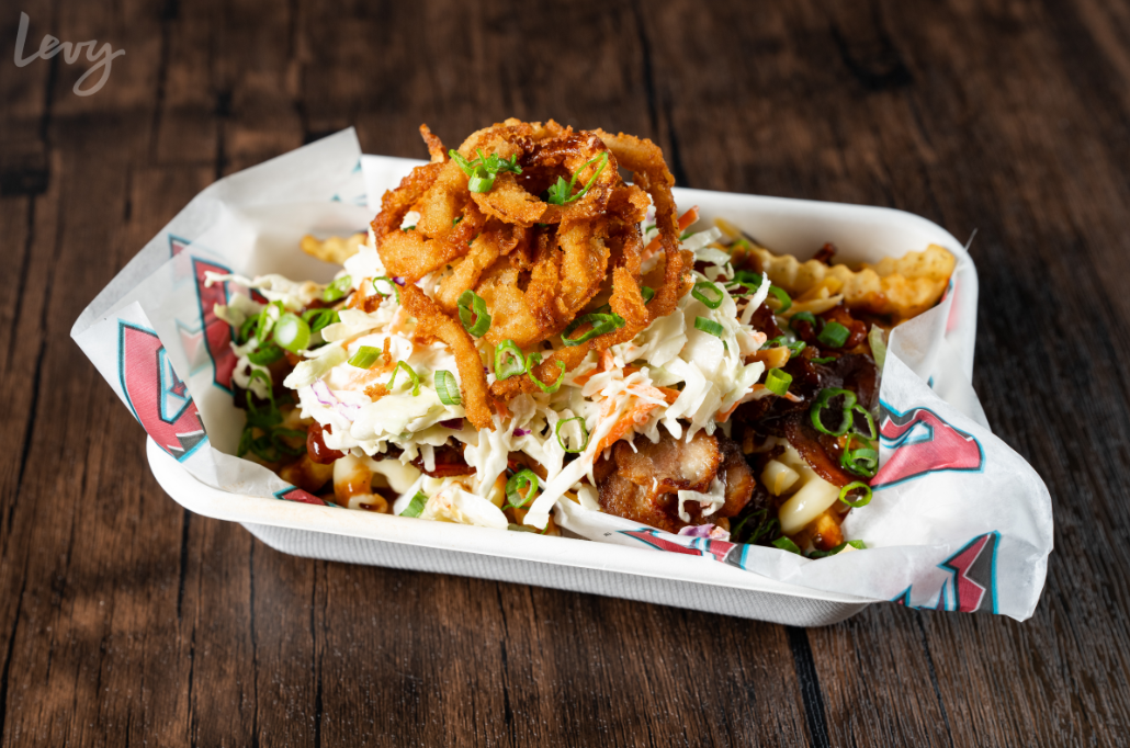 Filthy mac fries chase field