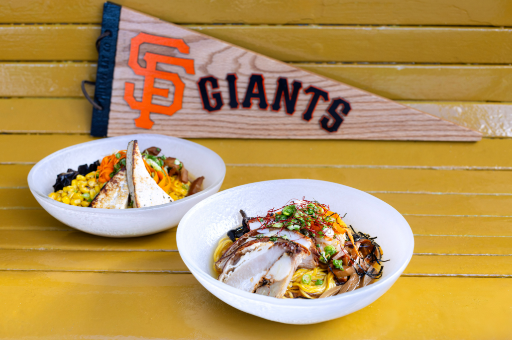 Miso ramen Giants Oracle Park