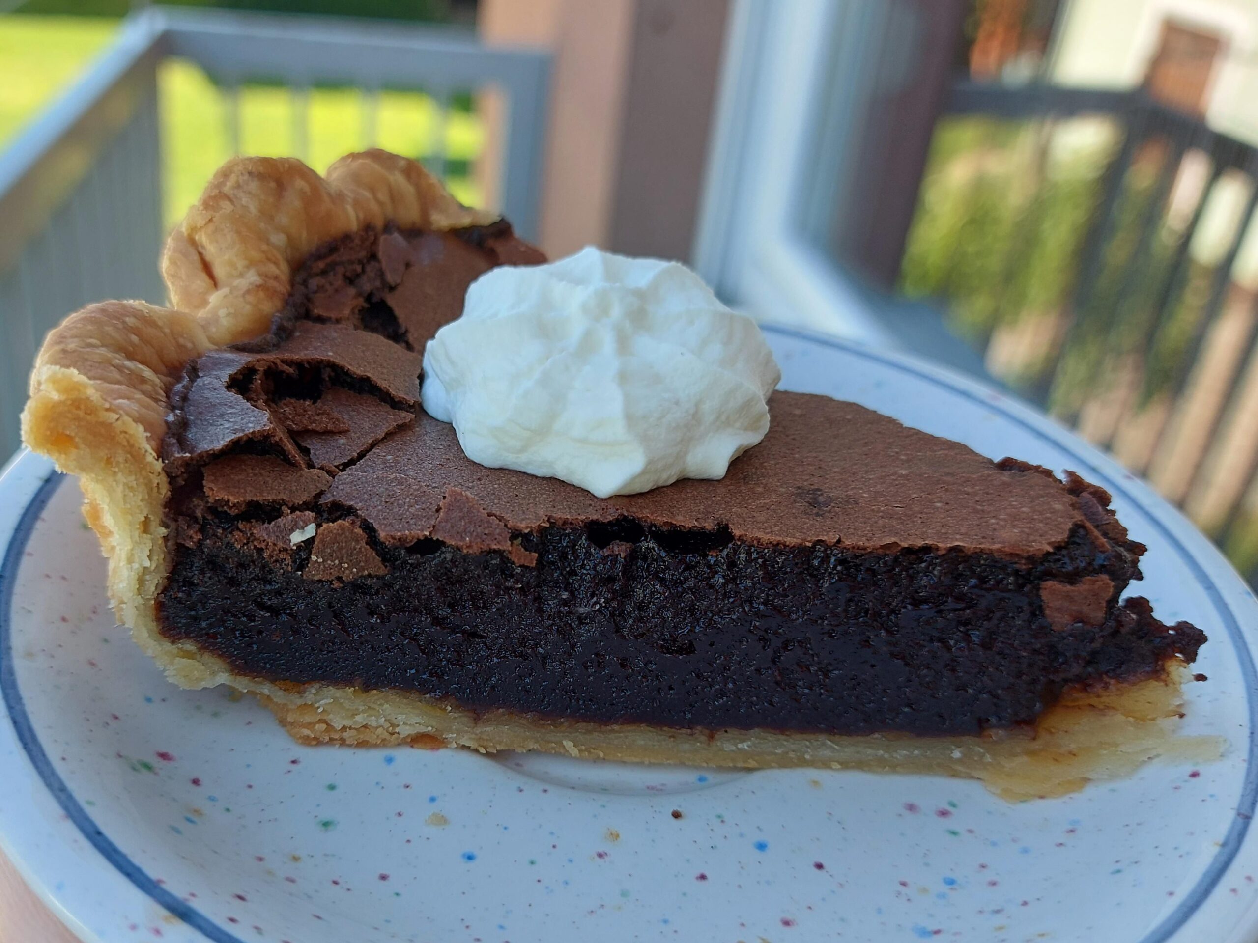 Chocolate Chess Pie